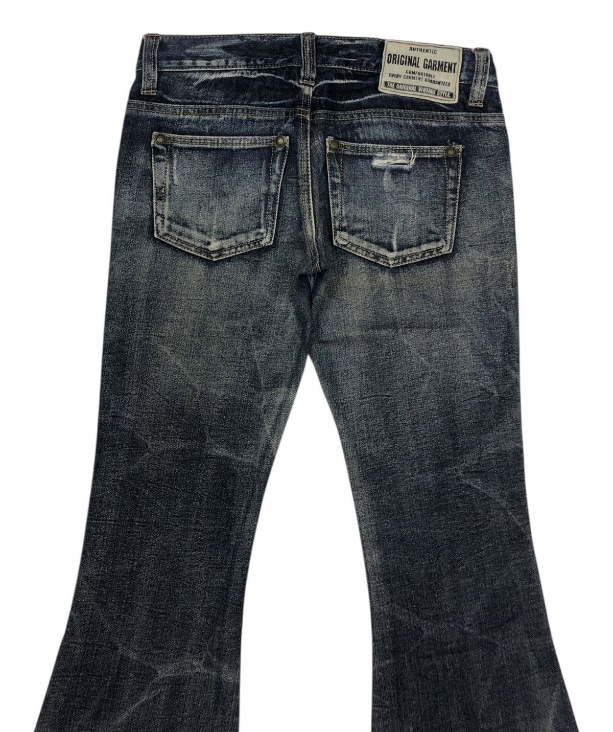 If Six Was Nine × Japanese Brand × Le Grande Bleu (L.G.B.) Vintage Flared Jeans IFSIXWASNINE Style The Vintage Standard Size 31" - 6 Thumbnail