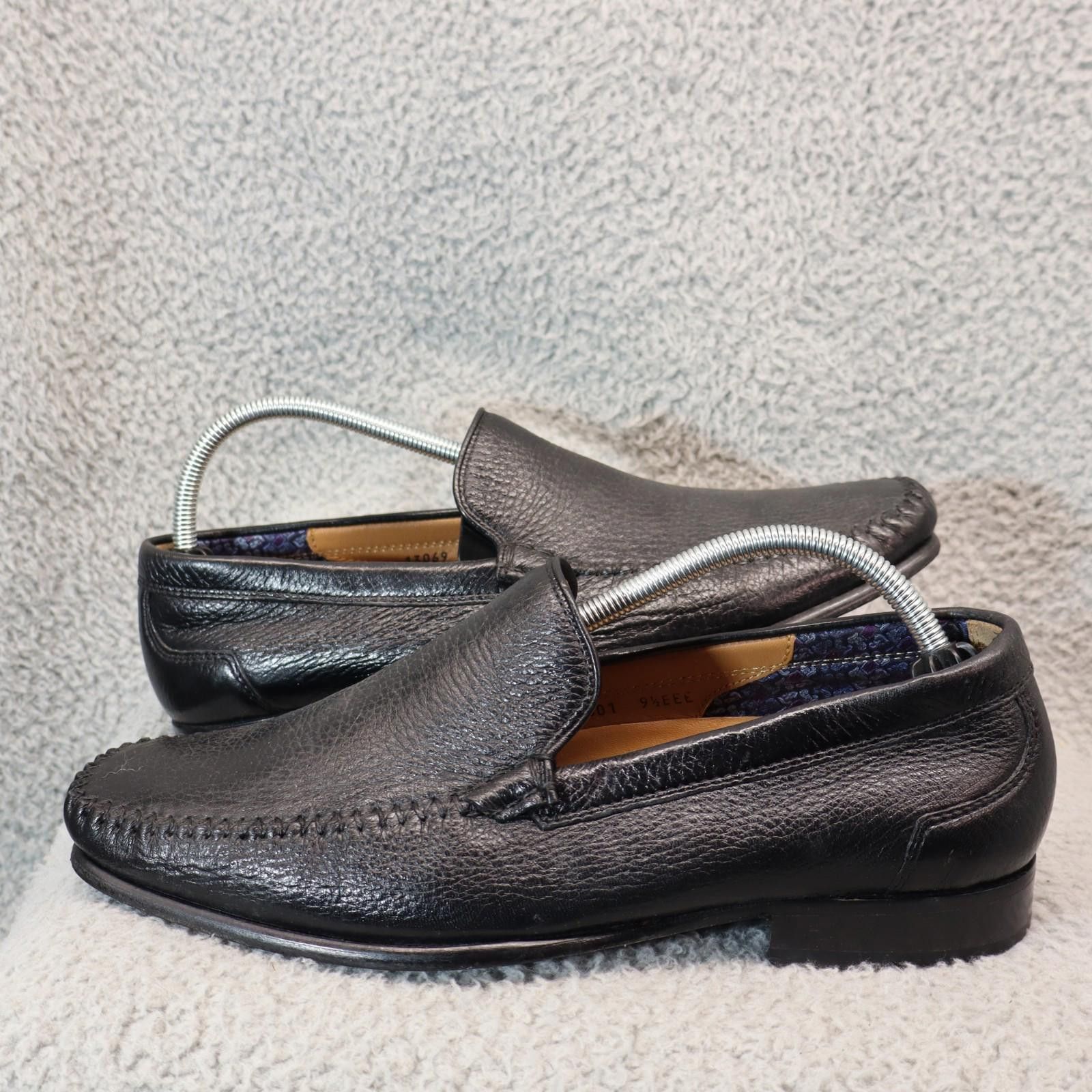 FLORSHEIM Imperial Size 9.5 Black Alligator Lace Up Custom Order Shoes Florsheim FLORSHEIM 9.5 Black Alligator Lace Up Custom Order  main image 4