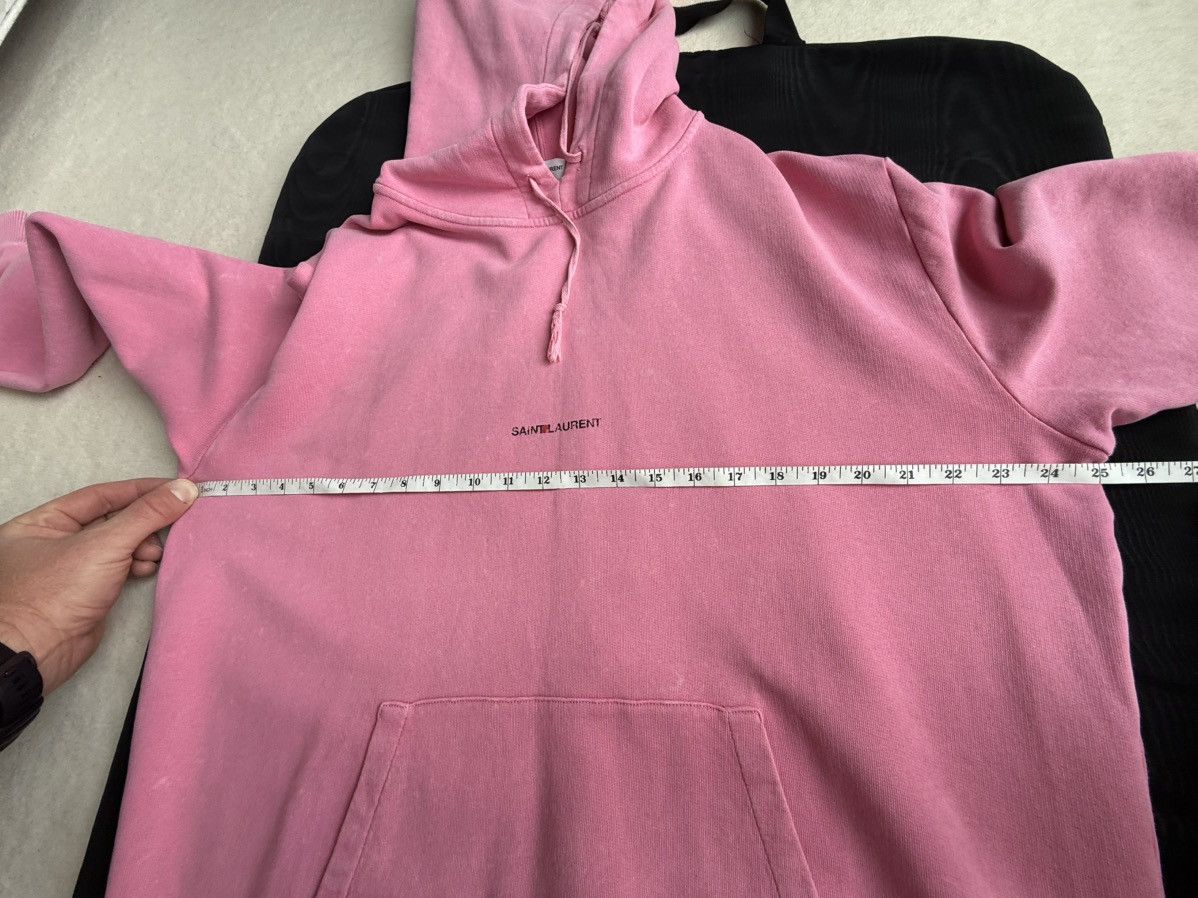 Saint Laurent Paris $990 Saint Laurent Rive Gauche logo hoodie rare XL grail Size US XL / EU 56 / 4 - 3 Thumbnail
