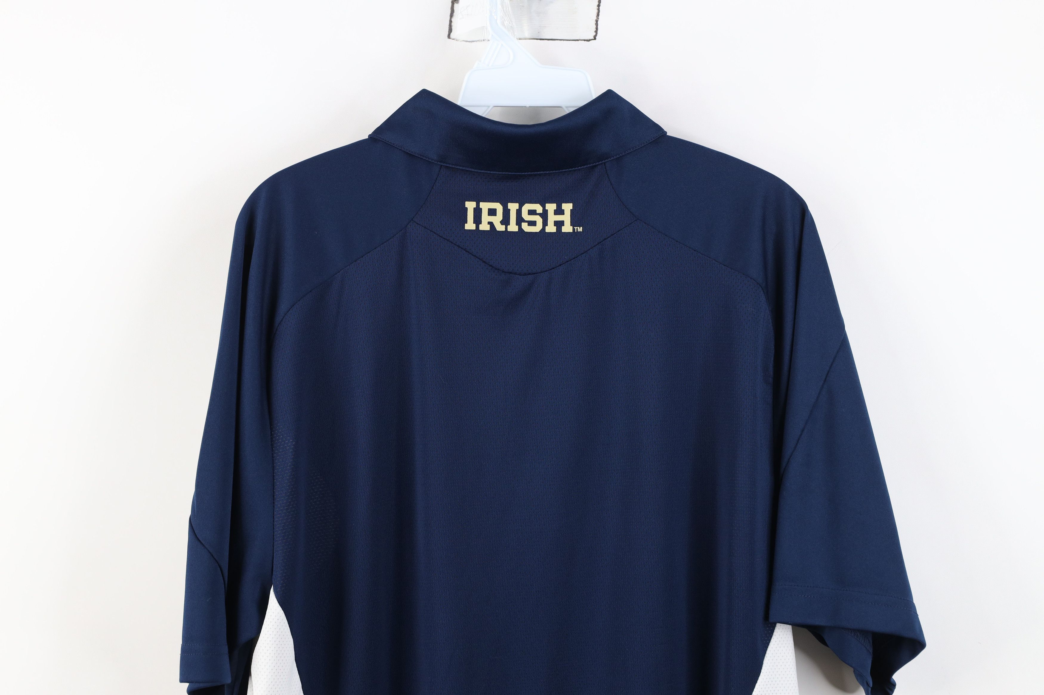 Adidas Adidas Issued Notre Dame University Football Golf Polo Shirt Size US M / EU 48-50 / 2 - 13 Thumbnail