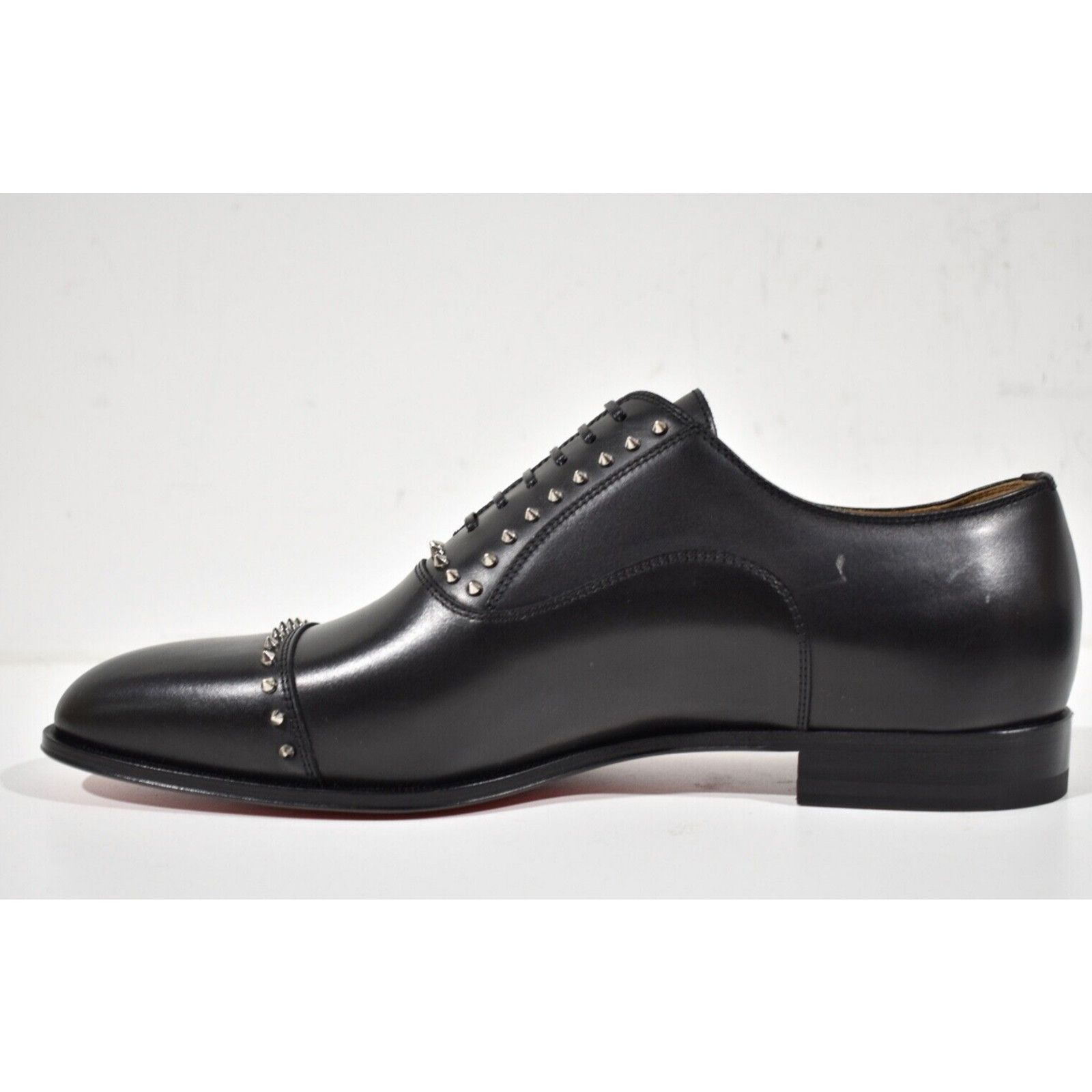 Christian Louboutin Christian Louboutin Leather Spike Oxford Dress Loafer 40 7 Size US 7 / EU 40 - 9 Thumbnail