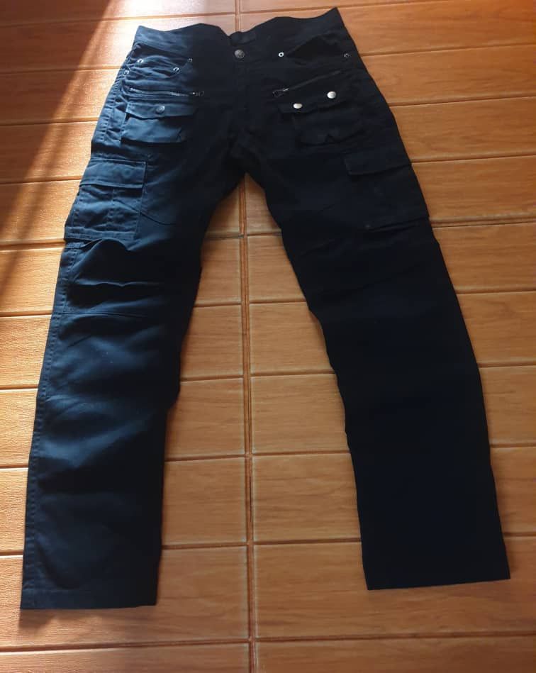 💥Sparkle multipocket Japanese punk rock pant