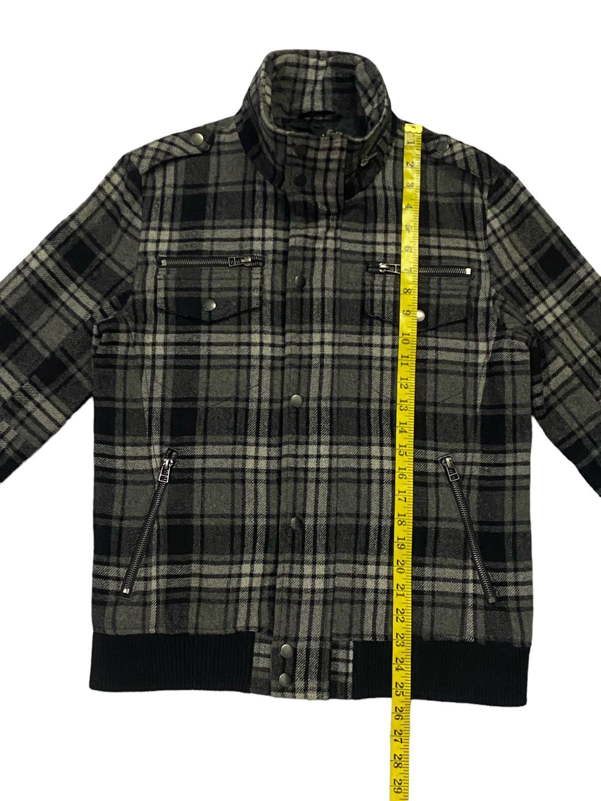 If Six Was Nine × Japanese Brand × semanticdesign SemanticDesign Checkered Wool Jacket Size US L / EU 52-54 / 3 - 5 Thumbnail