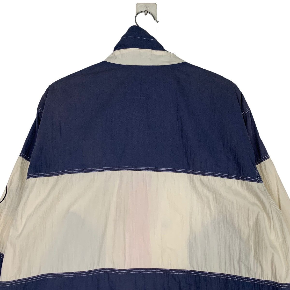 Japanese Brand ELLE Homme Colorblock Hooded Jacket #0432-C20 Size US M / EU 48-50 / 2 - 8 Thumbnail