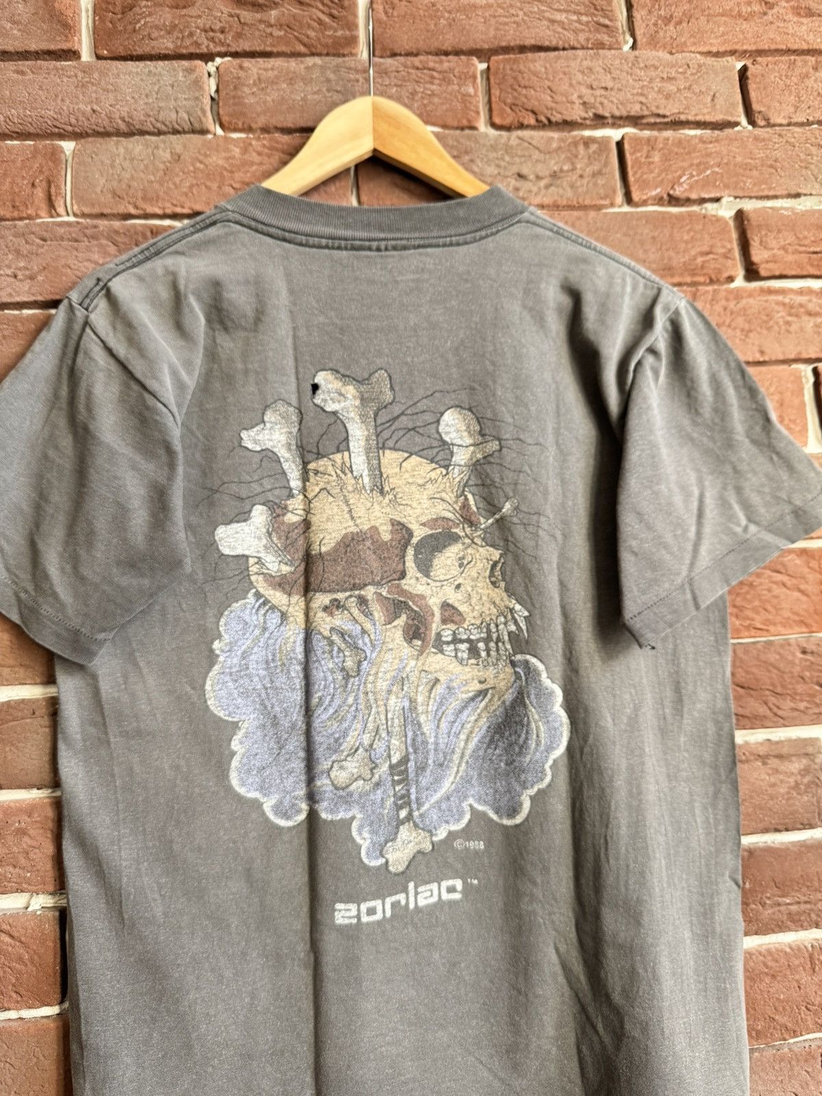 Vintage Vintage 80s Rare Zorlac Skateboards Pushead Grail Band Art M Size US M / EU 48-50 / 2 - 9 Thumbnail