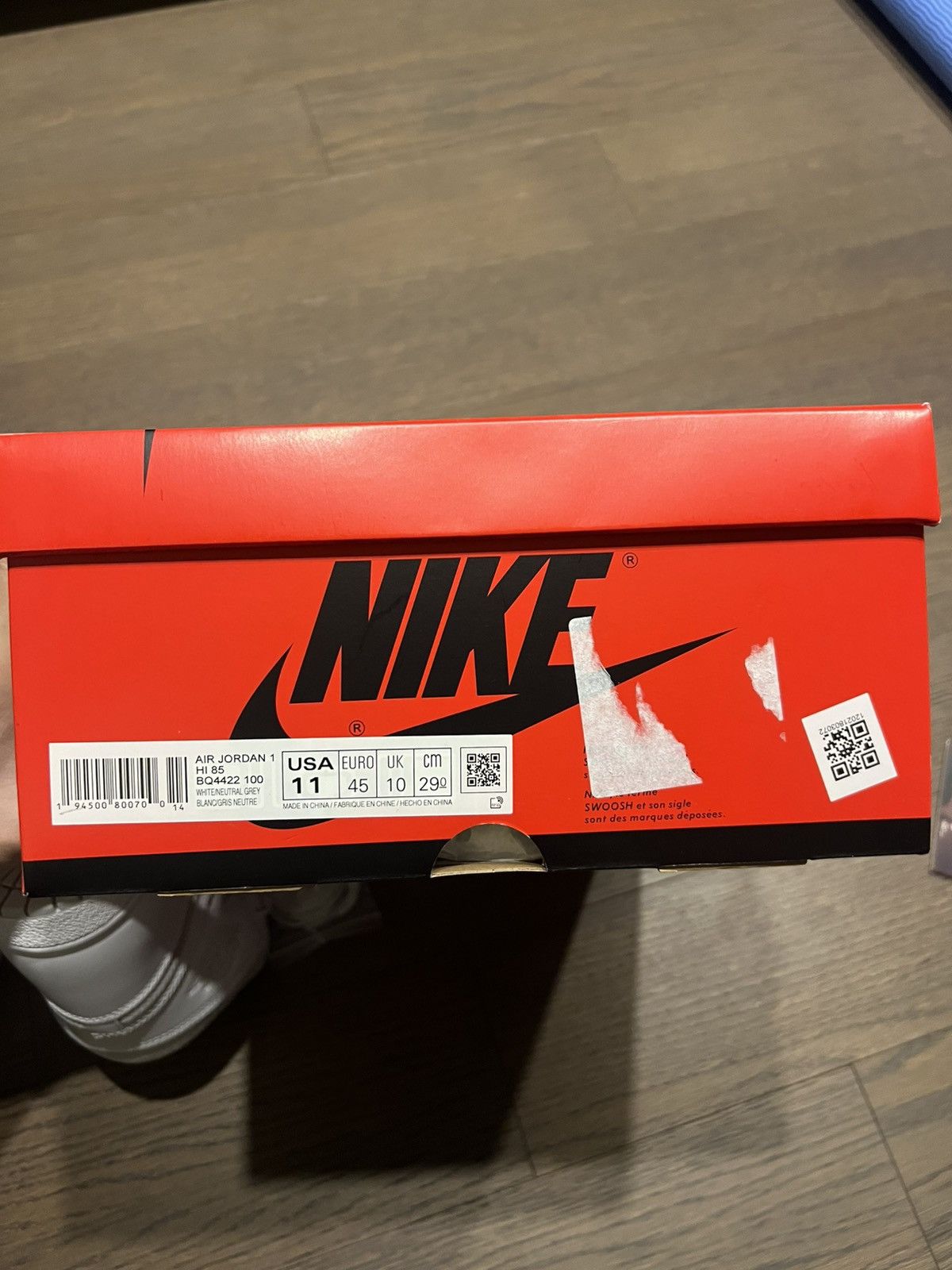 Jordan Brand Air Jordan 1 retro high ‘85 neutral grey Size US 11 / EU 44 - 6 Thumbnail