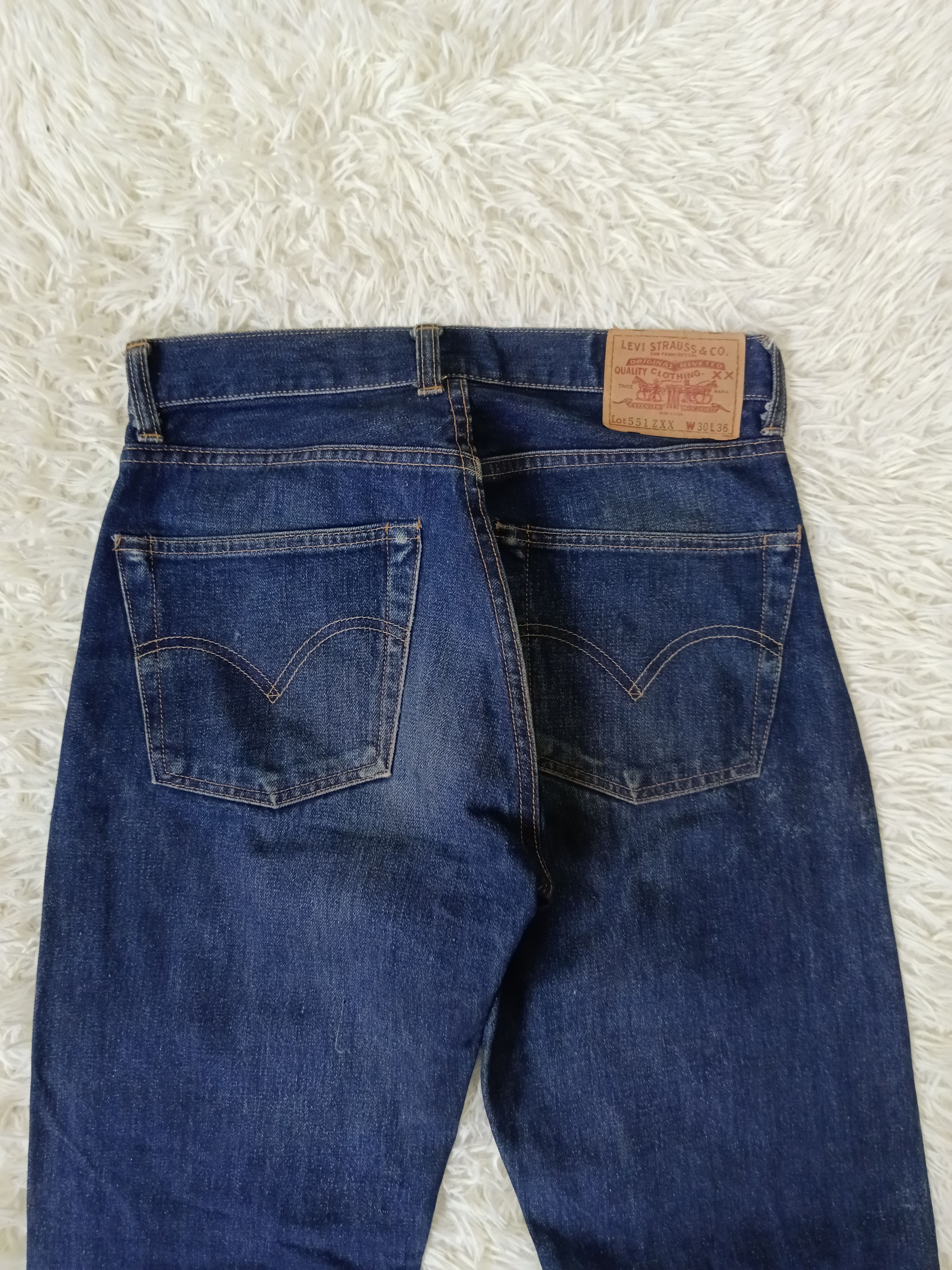 LVC × Levi's Vintage Clothing VINTAGE LEVIS 551 ZXX BIG E REPRODUCTION Size US 30 / EU 46 - 4 Thumbnail