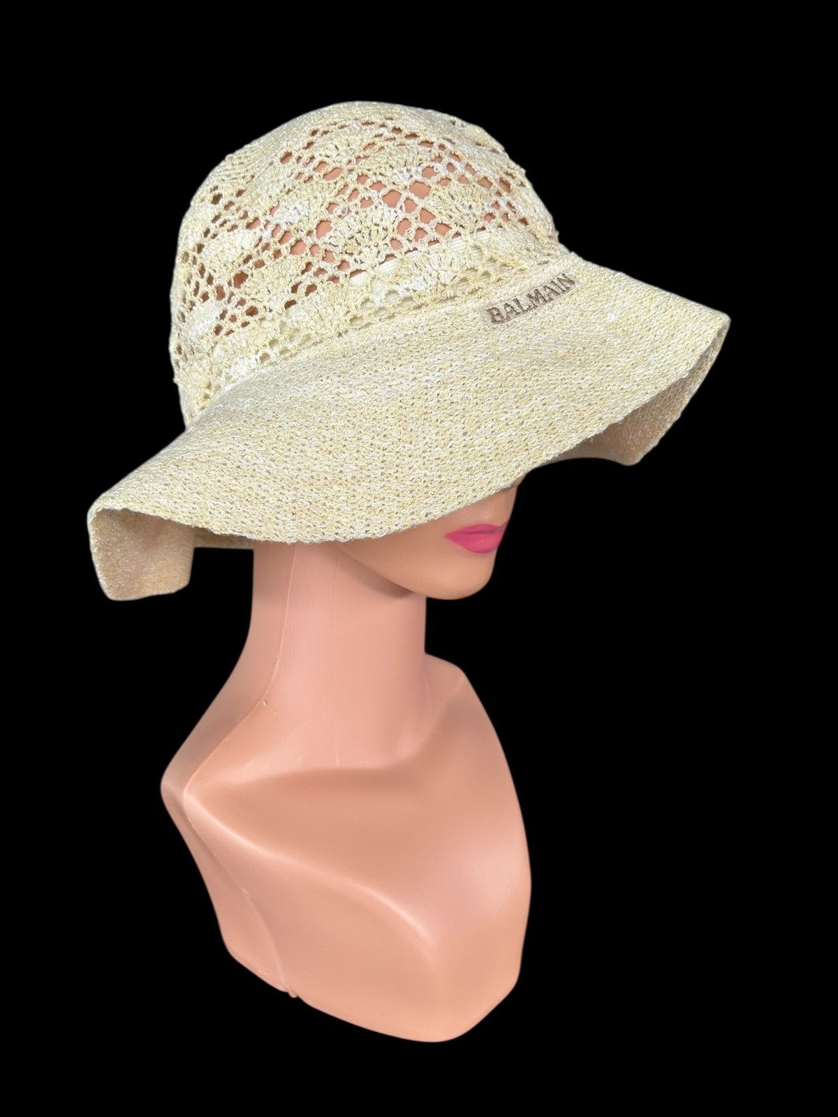 Balmain × Vintage Balmain Vintage Bucket Hats Size ONE SIZE - 2 Thumbnail