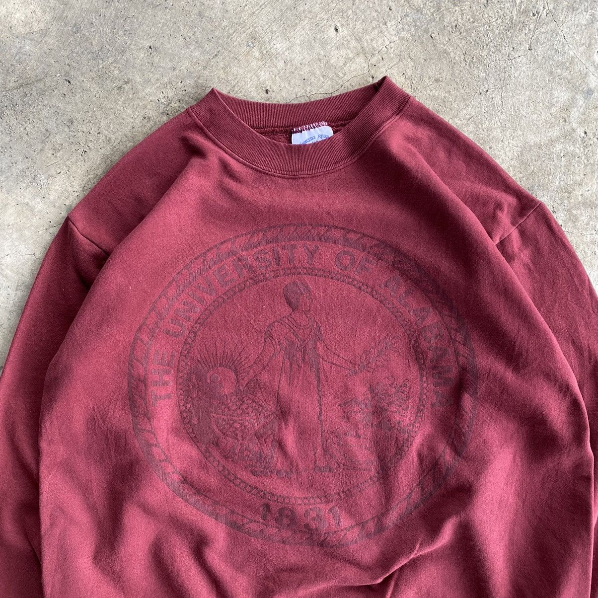 Vintage Vintage University of Alabama 1831 Sweatshirt Size US M / EU 48-50 / 2 - 2 Thumbnail