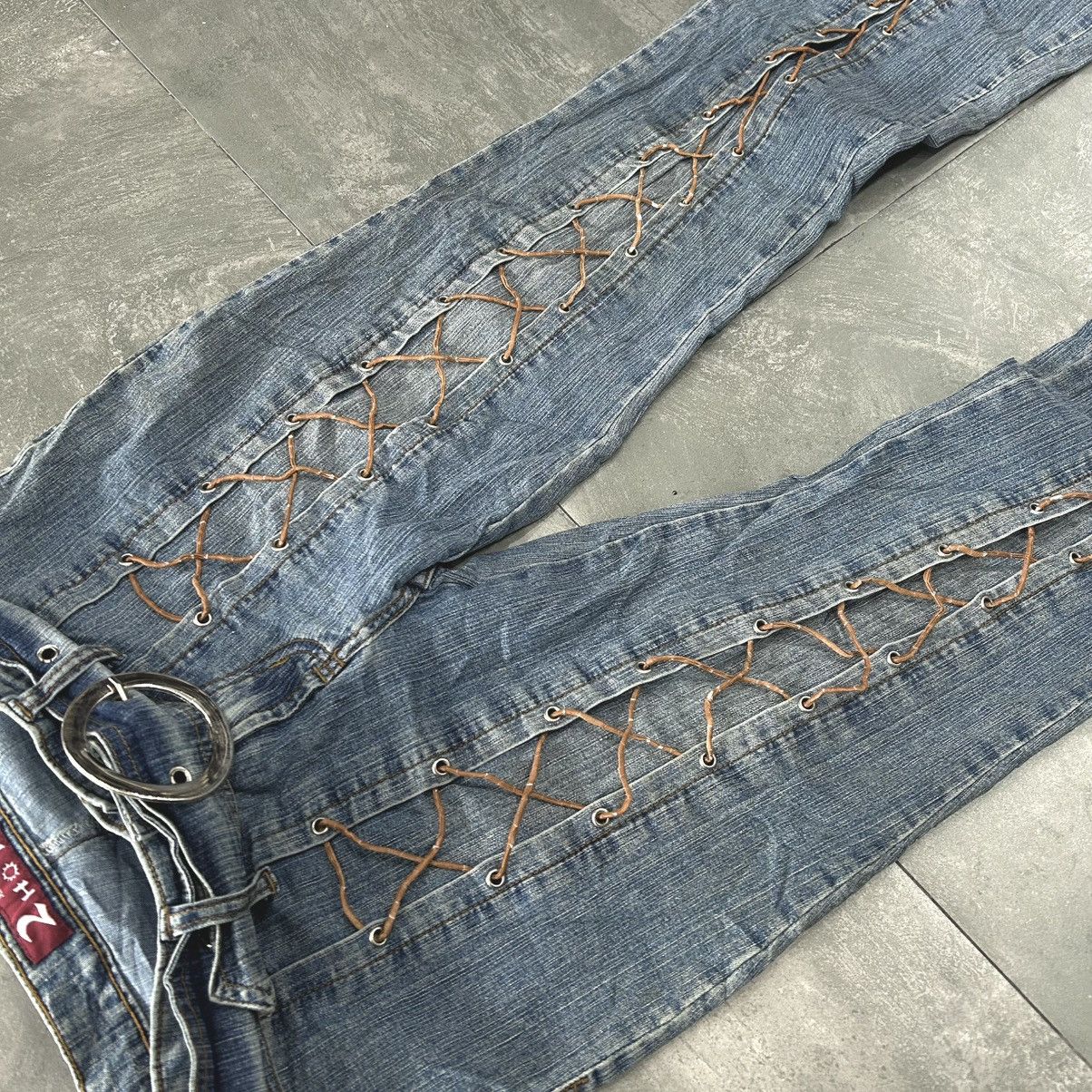 Japanese Brand Vintage Flared Denim 2HOT Size US 29 - 12 Thumbnail