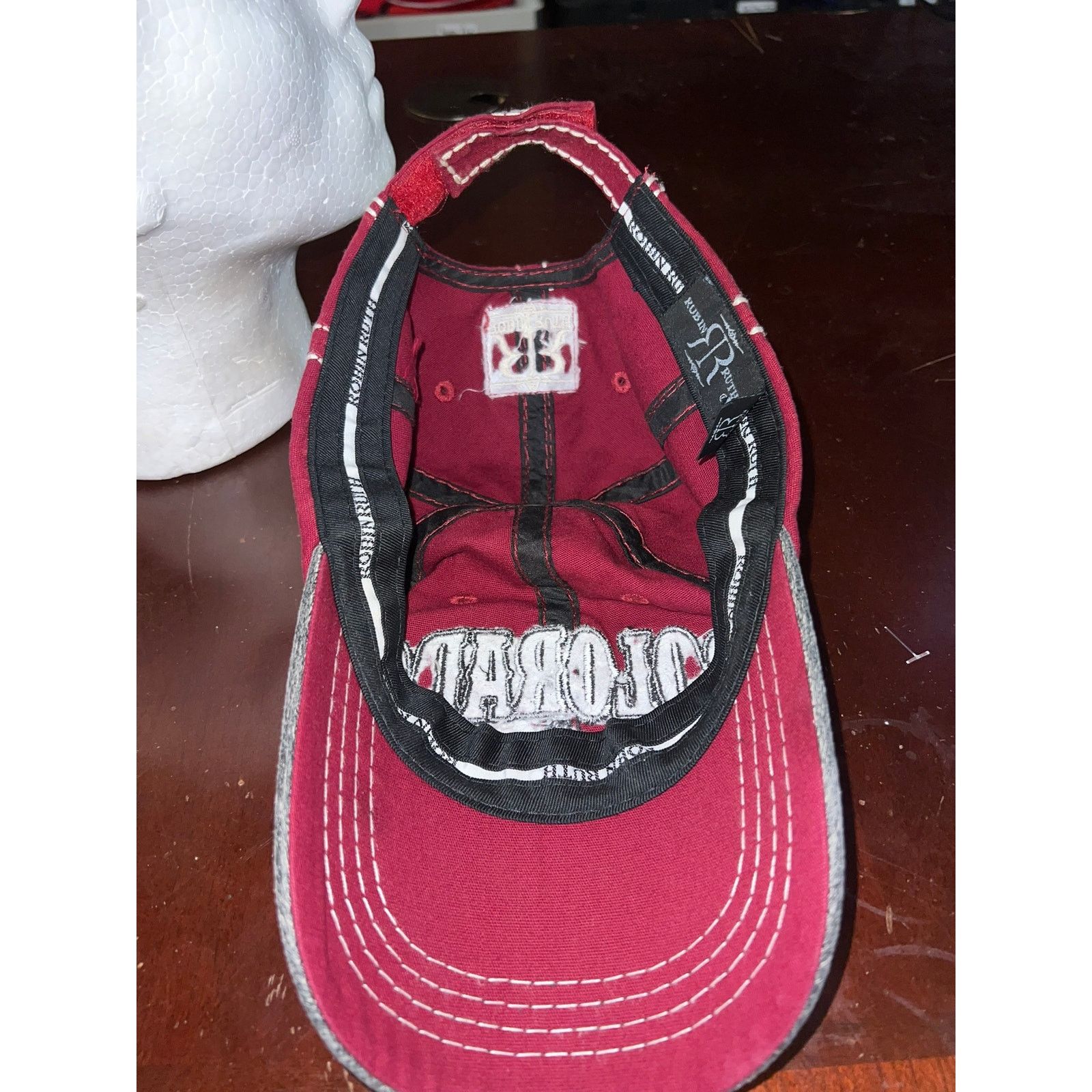 Robin Ruth Robin Ruth Hat Colroado State Destination Red Cap Headwear Size ONE SIZE - 6 Thumbnail