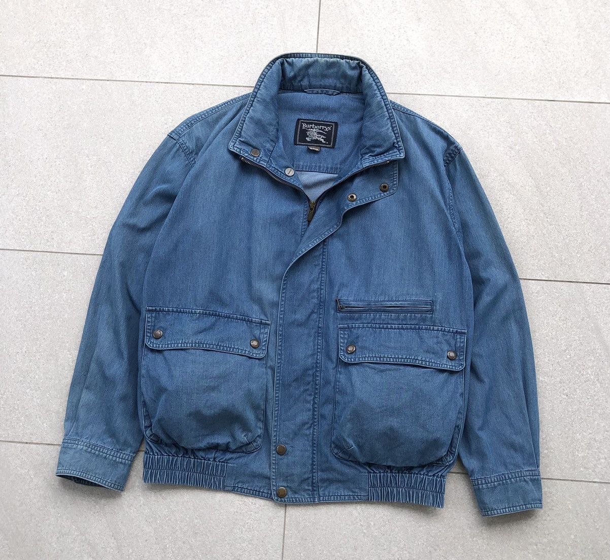Burberry Prorsum Vintage Burberrys Prorsum Blouson Cargo Pocket Bomber Jacket Size US M / EU 48-50 / 2 - 4 Thumbnail