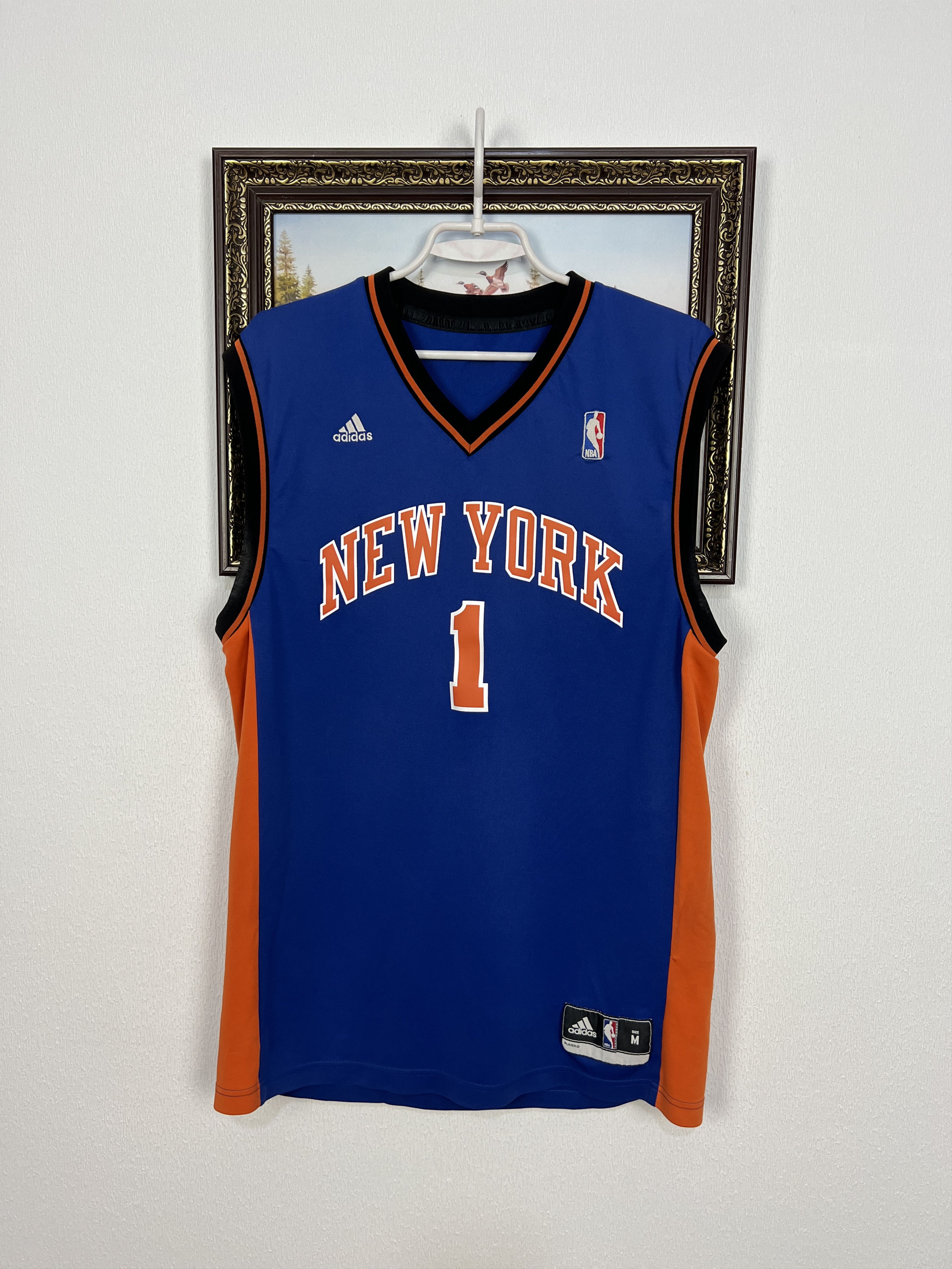 Vintage Adidas New York Knicks #1 Stoudemire Jersey