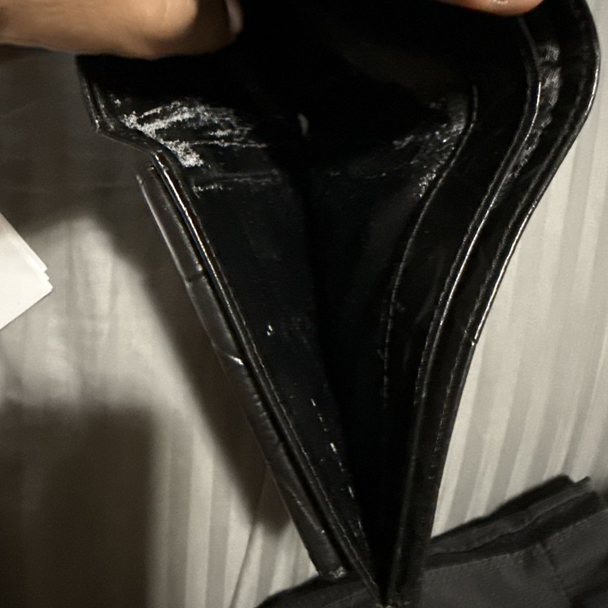 Valentino Valentino Black Gator Print Size ONE SIZE - 17 Thumbnail
