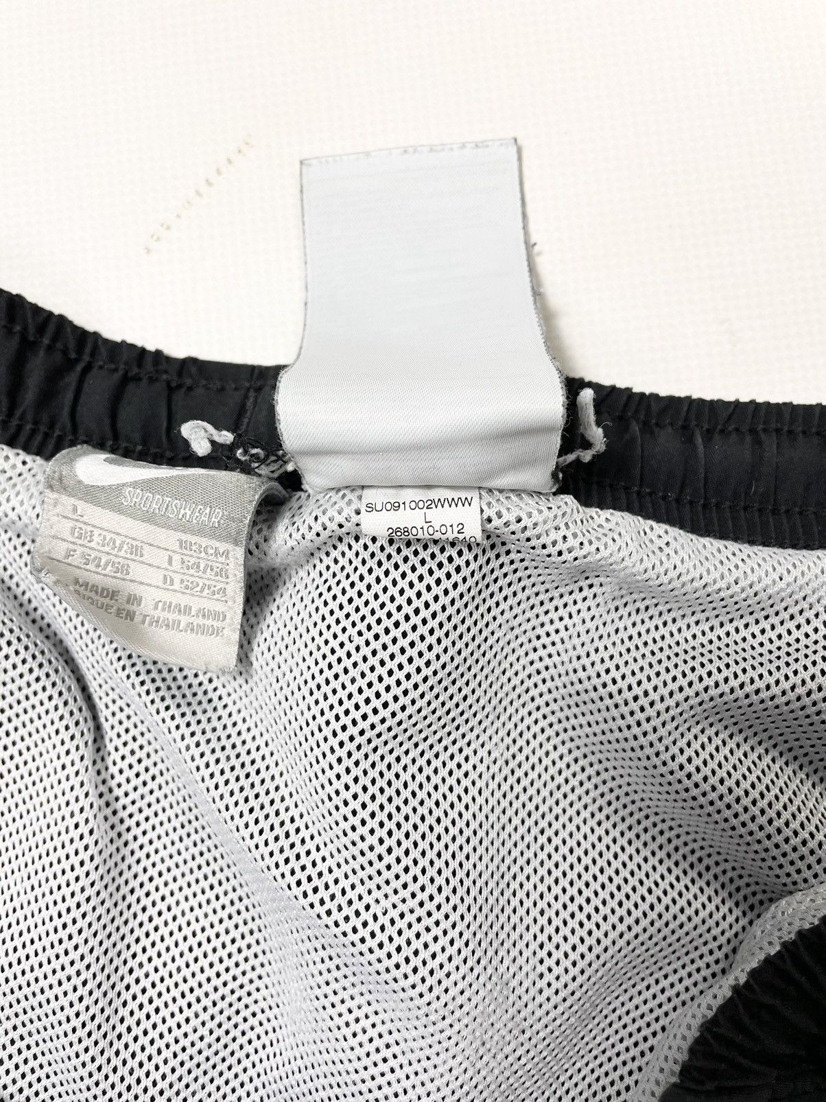 Nike Nike Vintage 🎱 Sport Black Nylon Shorts Size US 34 / EU 50 - 4 Thumbnail