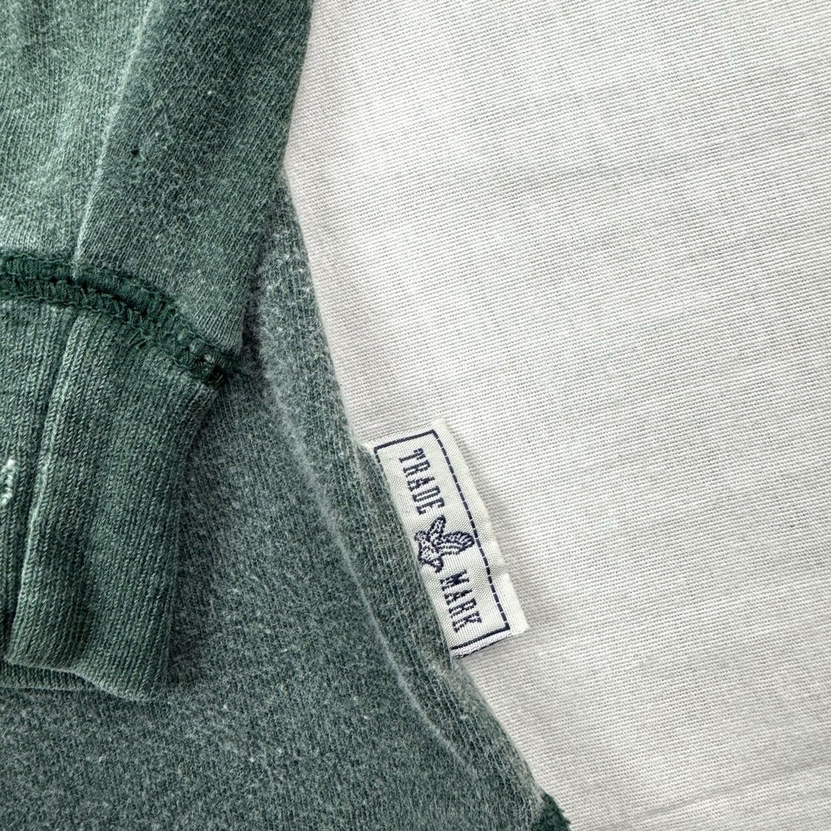 American Eagle Outfitters VINTAGE American Eagle Henley Shirt Adult XL Green Cotton Long Sleeve Button Up 90s Y2K Hipster Punk Mens Size US XL / EU 56 / 4 - 3 Thumbnail