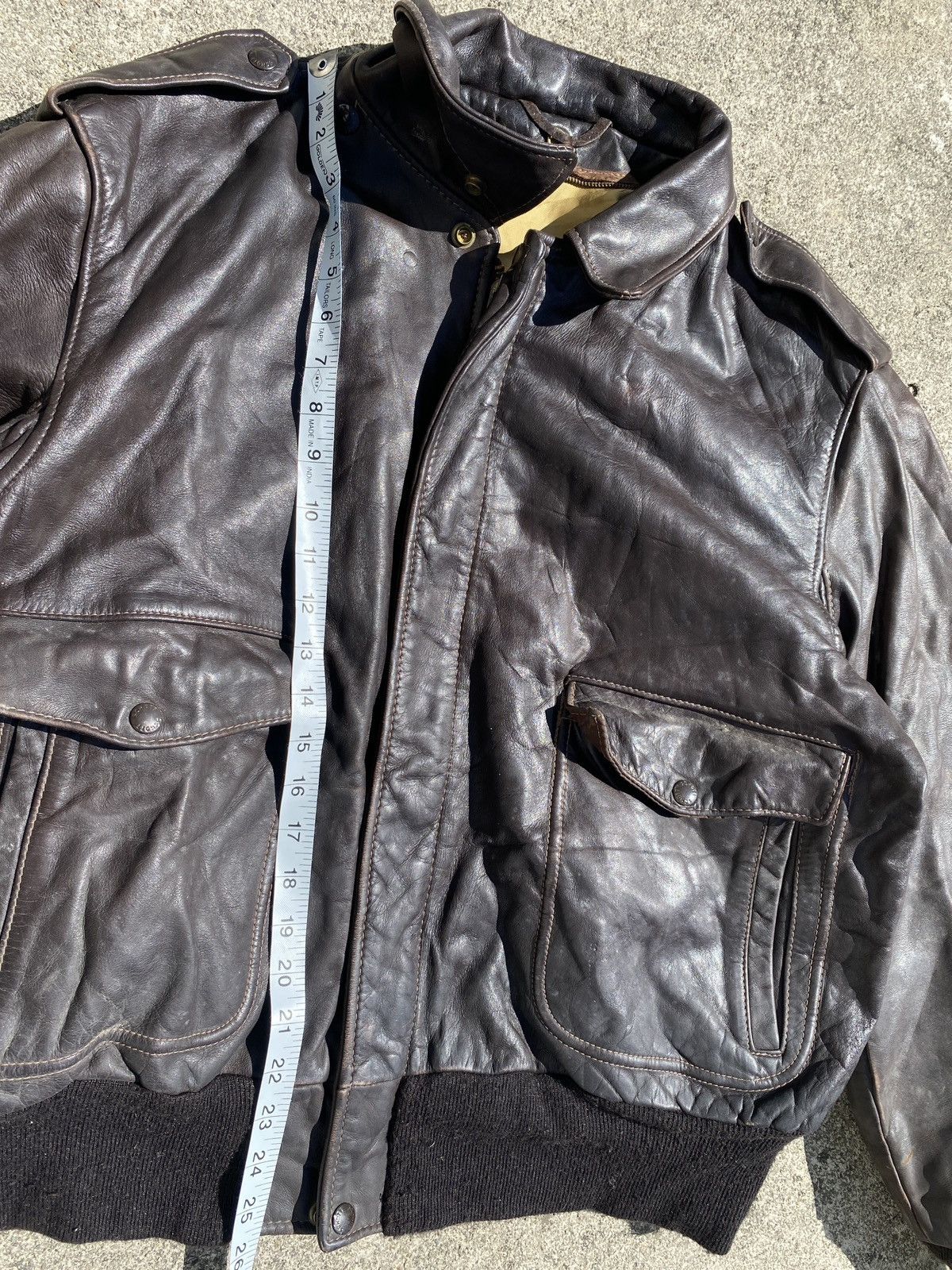 Schott 90s Schott Leather Jacket Size US M / EU 48-50 / 2 - 4 Thumbnail