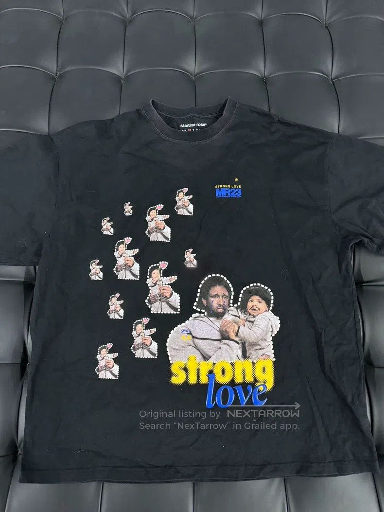 Martine Rose Martine Rose 23FW strong love portrait print short sleeves Size US XS / EU 42 / 0 - 1 Thumbnail