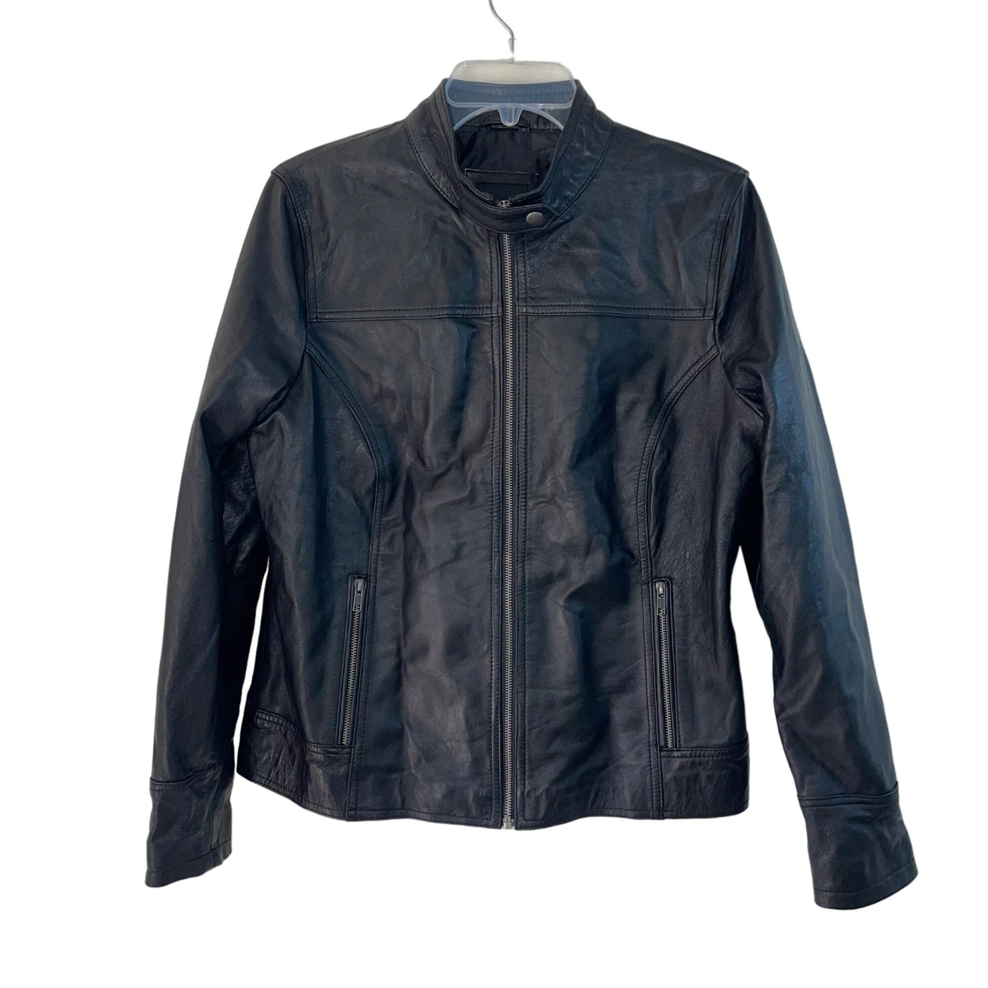 Other Cava Womens Jacket Size 2XL Black Moto Leather Size XXL / US 16-18 / IT 52-54 - 9 Thumbnail