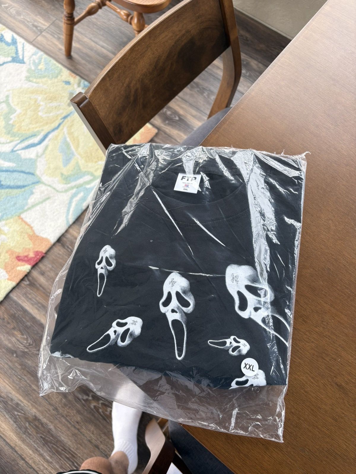 Fuck The Population FTP Scream Ghostface Mask Tee Size US XXL / EU 58 / 5 - 1 Thumbnail