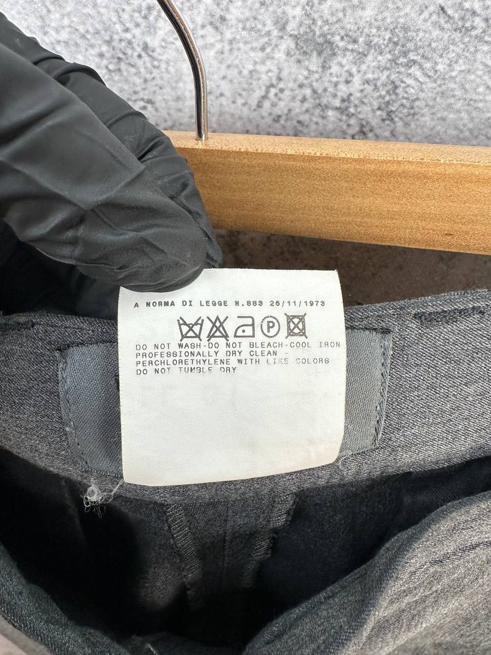 Versace Jeans Couture Versace Jeans Couture Gray Cotton-Blend Tailored Pants Size US 36 / EU 52 - 17 Thumbnail