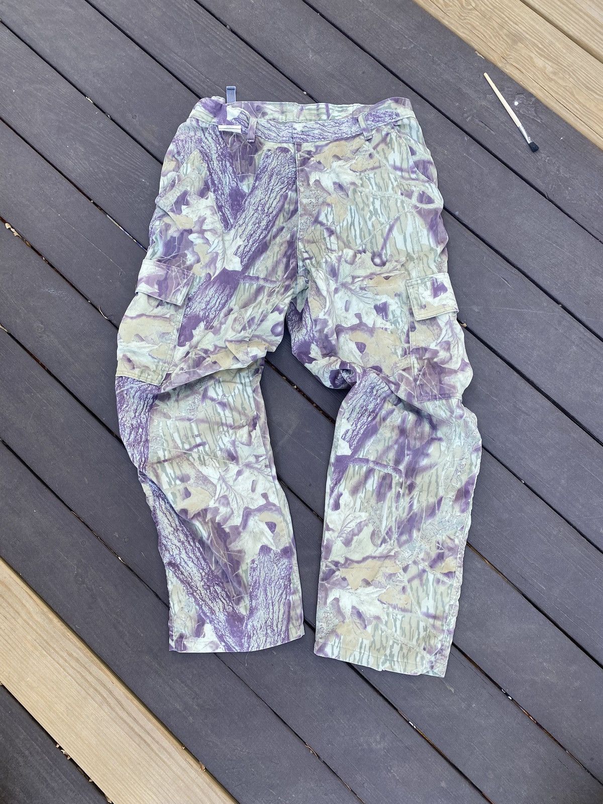 Vintage Sick vintage camo pants Size US 32 / EU 48 - 1 Thumbnail