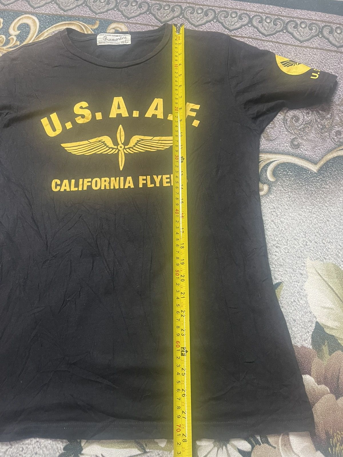 Japanese Brand USAAF California Flyers Beaumere Tshirt Army Size US L / EU 52-54 / 3 - 8 Thumbnail
