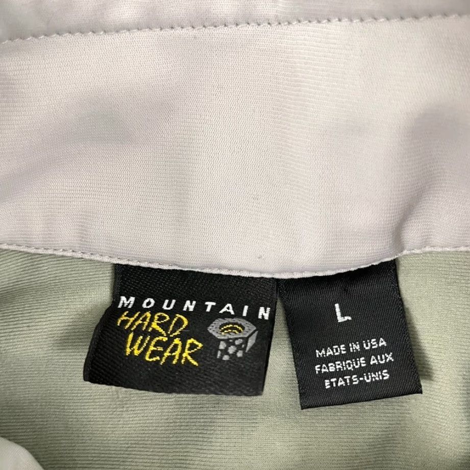 Mountain Hardwear Mountain Hardwear Jacket Men Large Green 1/2 Zip Pullover Hiking Outdoor Pockets Size US L / EU 52-54 / 3 - 2 Thumbnail