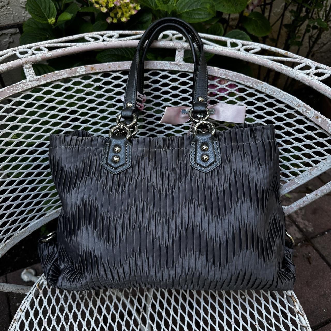 Coach Spacious Y2K Grey Coach Tote Size ONE SIZE - 2 Thumbnail