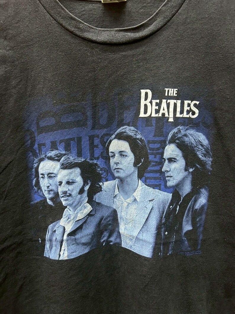 Vintage Vintage 2000s The Beatles tshirt size L Size US L / EU 52-54 / 3 - 3 Thumbnail