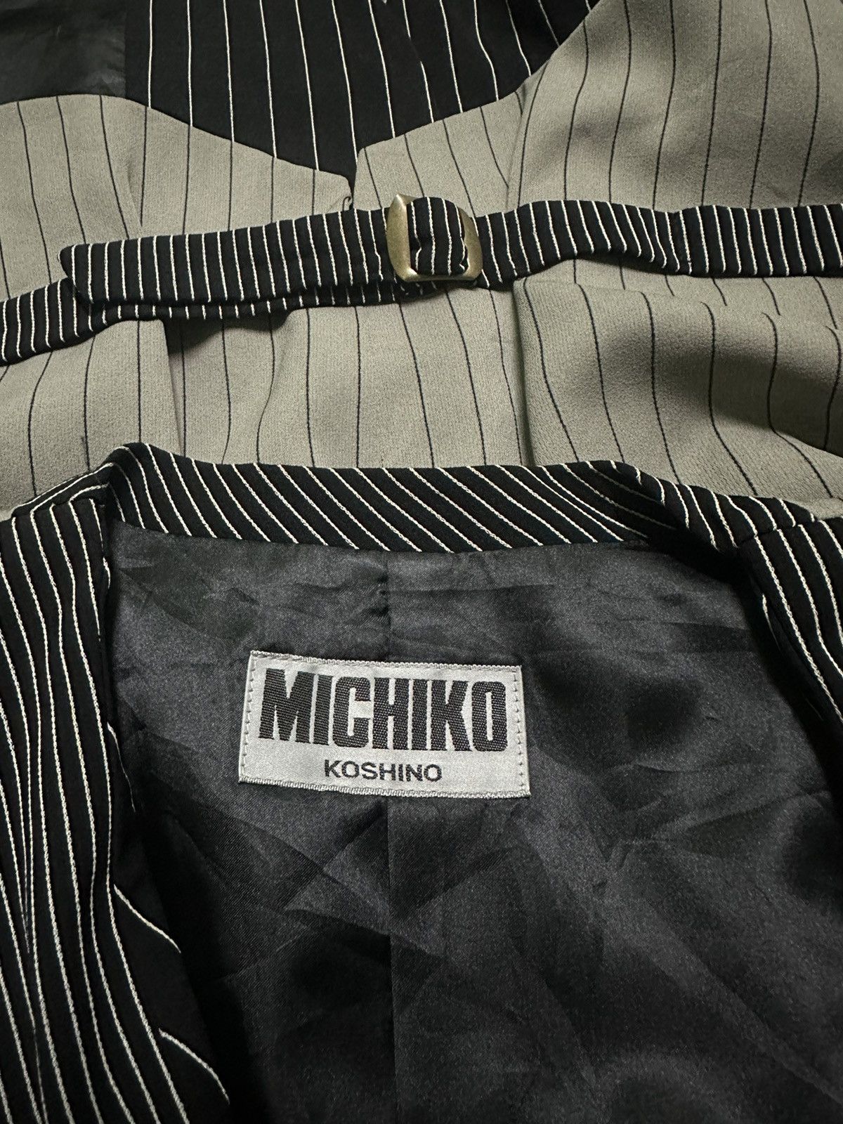 Japanese Brand × Michiko Koshino × Michiko Koshino London Michiko koshino blazer Size L / US 10 / IT 46 - 10 Thumbnail