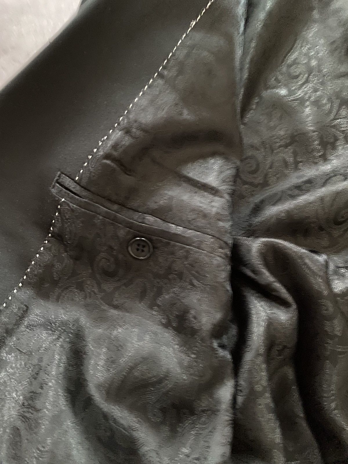 Balmain × Designer Rare Balmain Homme Paris Blazer Luxury Jacket Size 40L - 13 Thumbnail