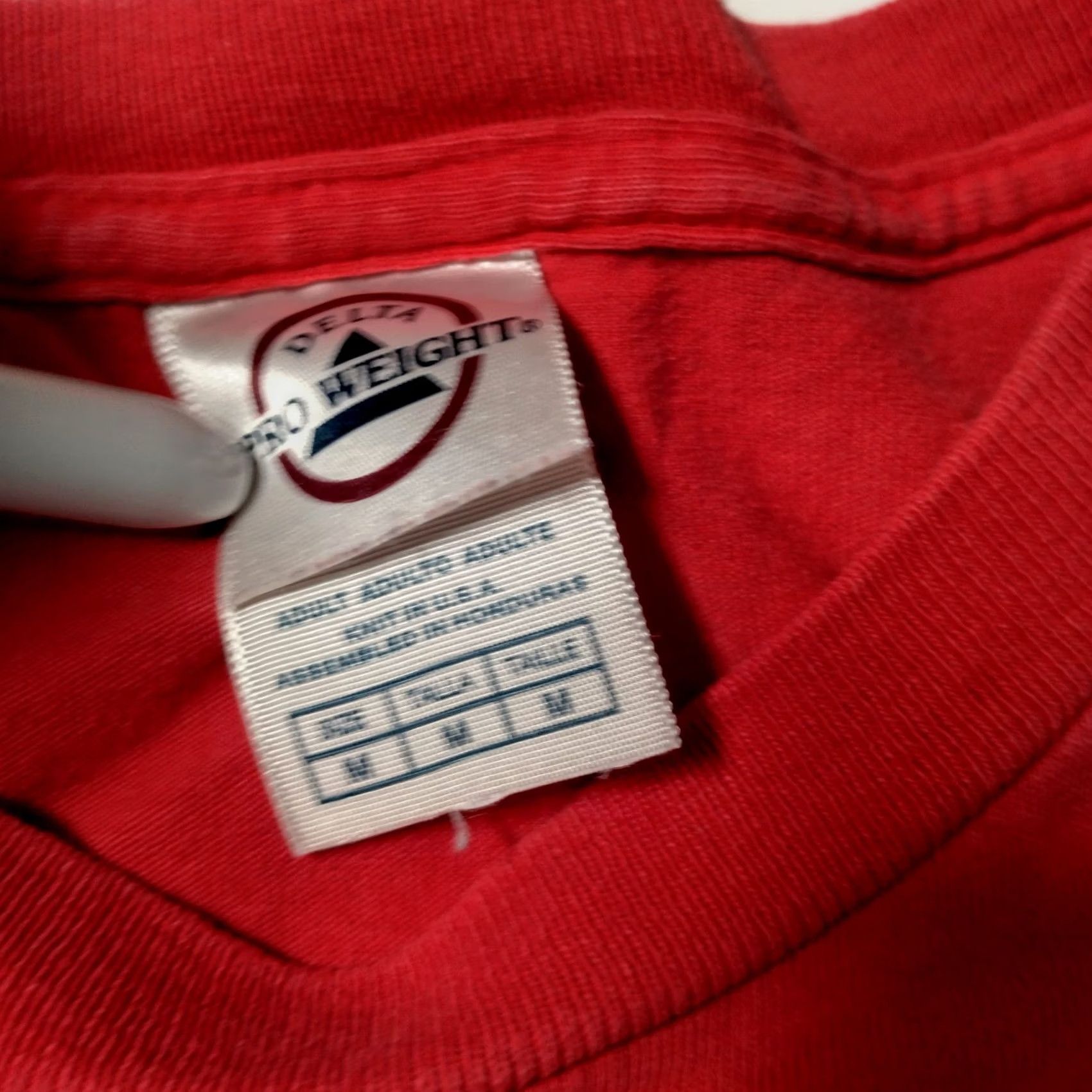 Vintage VINTAGE NASCAR Shirt Men M Red Mark Martin Crew Neck Short Sleeve Delta Pro Weight Race 2006 Size US M / EU 48-50 / 2 - 7 Thumbnail