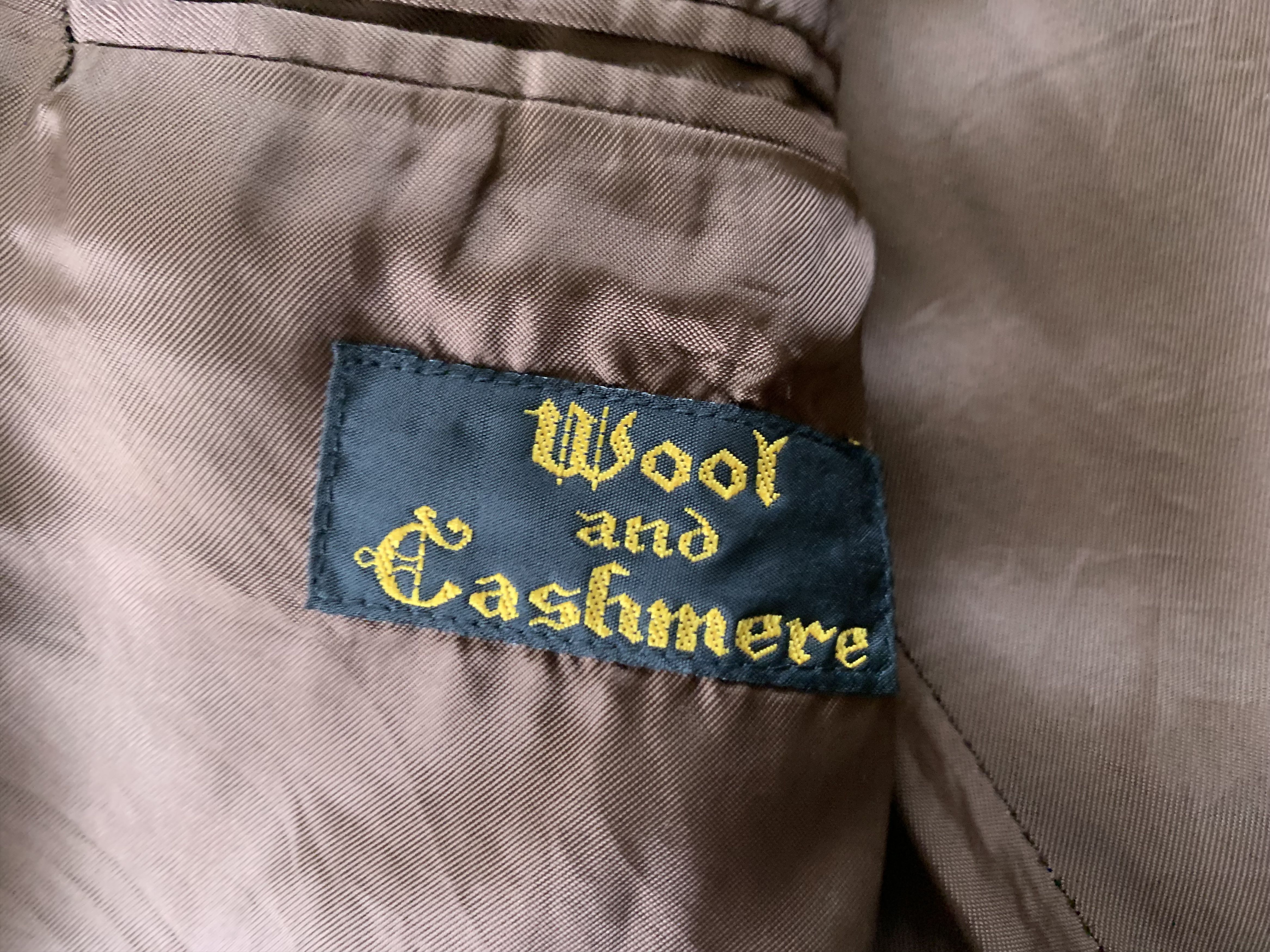 Designer × Vintage Alter Wool Cashemere Combined Heavy Coat Size US L / EU 52-54 / 3 - 6 Thumbnail