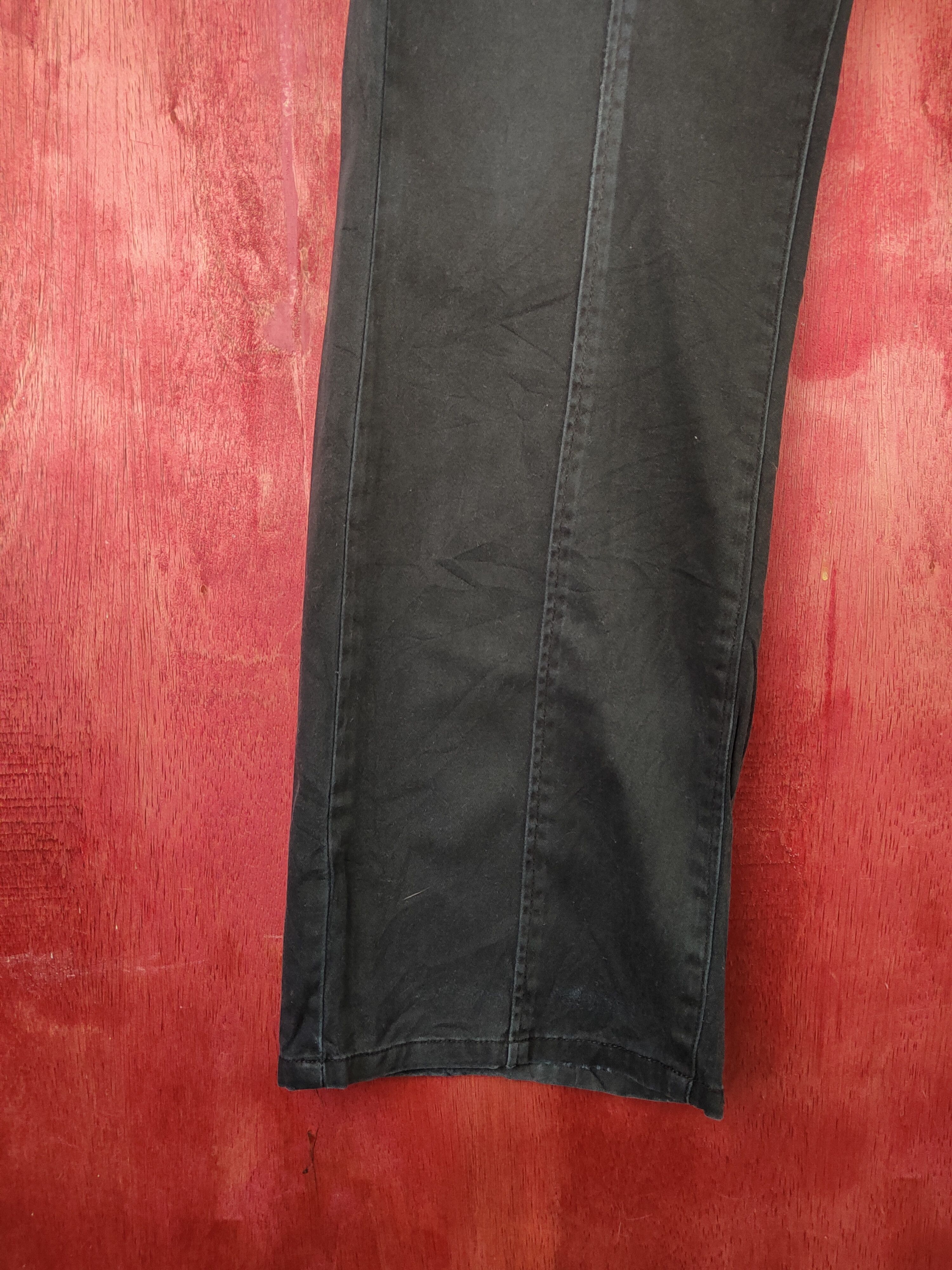 Japanese Brand Rudolph Valentino Dark Blue Multipocket Casual Pants #S1757 Size 28" / US 6 / IT 42 - 4 Thumbnail