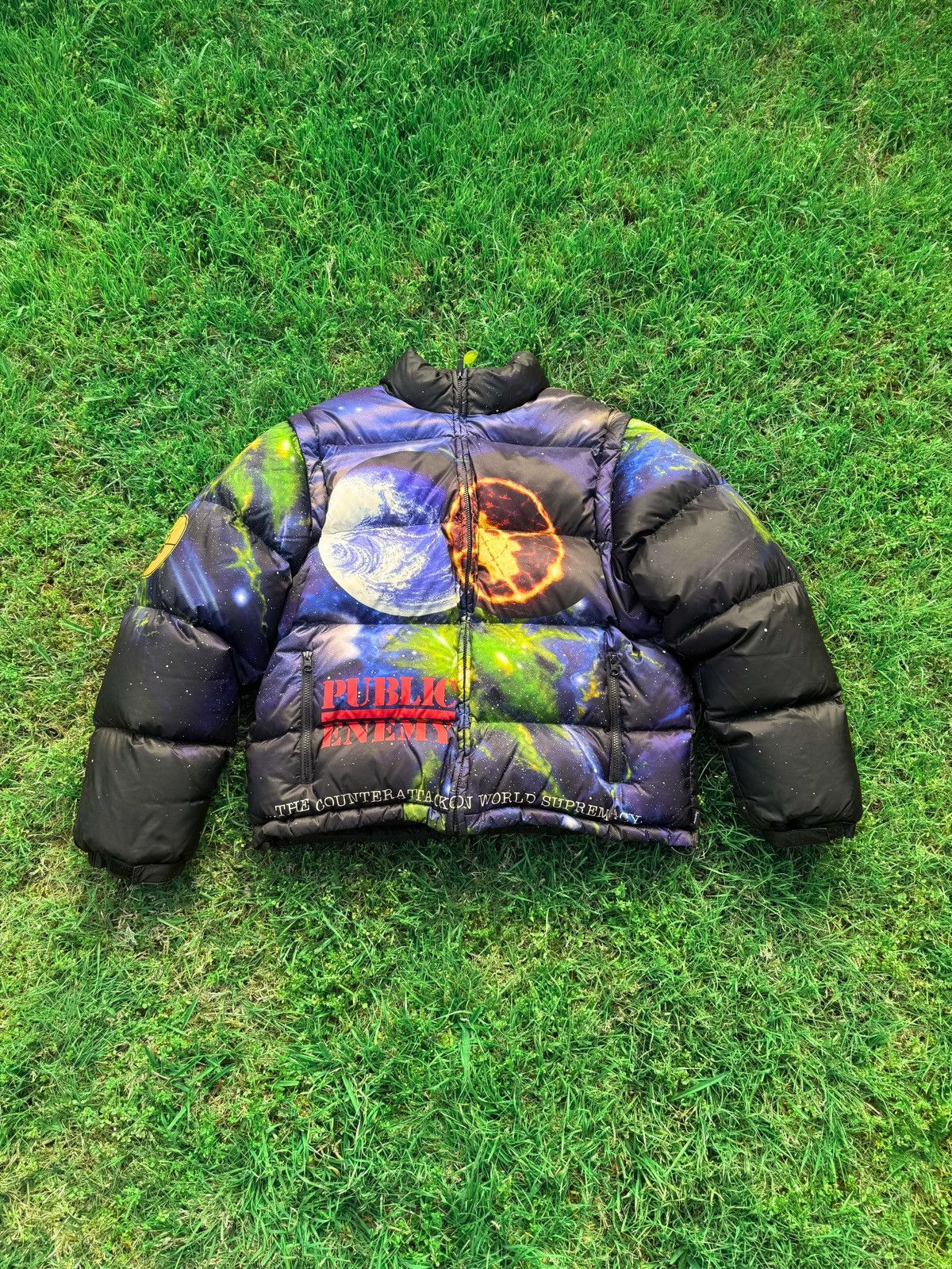 Supreme × Undercover Supreme UNDERCOVER/public enemy puffy jacket Size US L / EU 52-54 / 3 - 1 Thumbnail