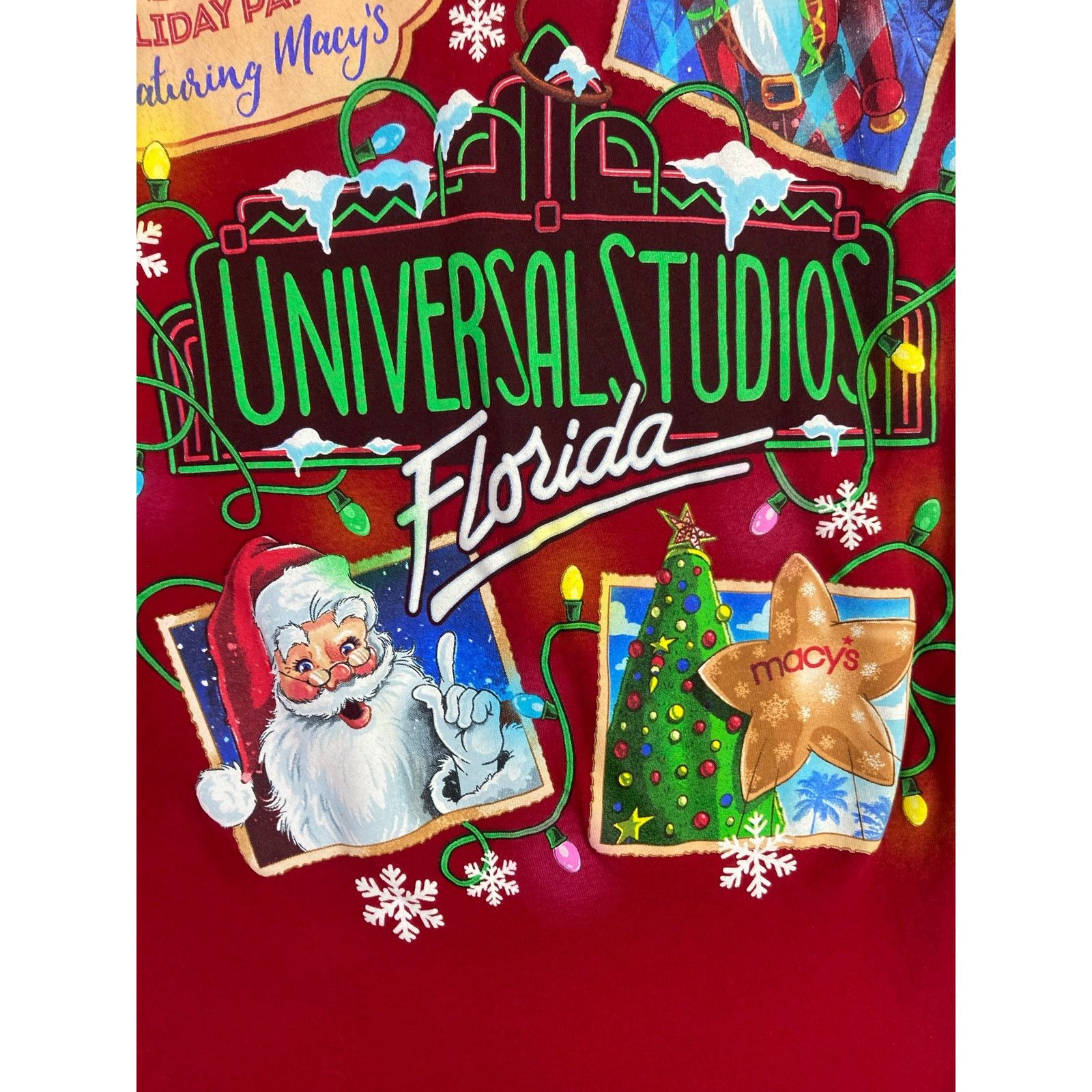 Universal Studios Universal's Holiday Parade Featuring Macy's Shirt Adult XS Size US XS / EU 42 / 0 - 9 Thumbnail