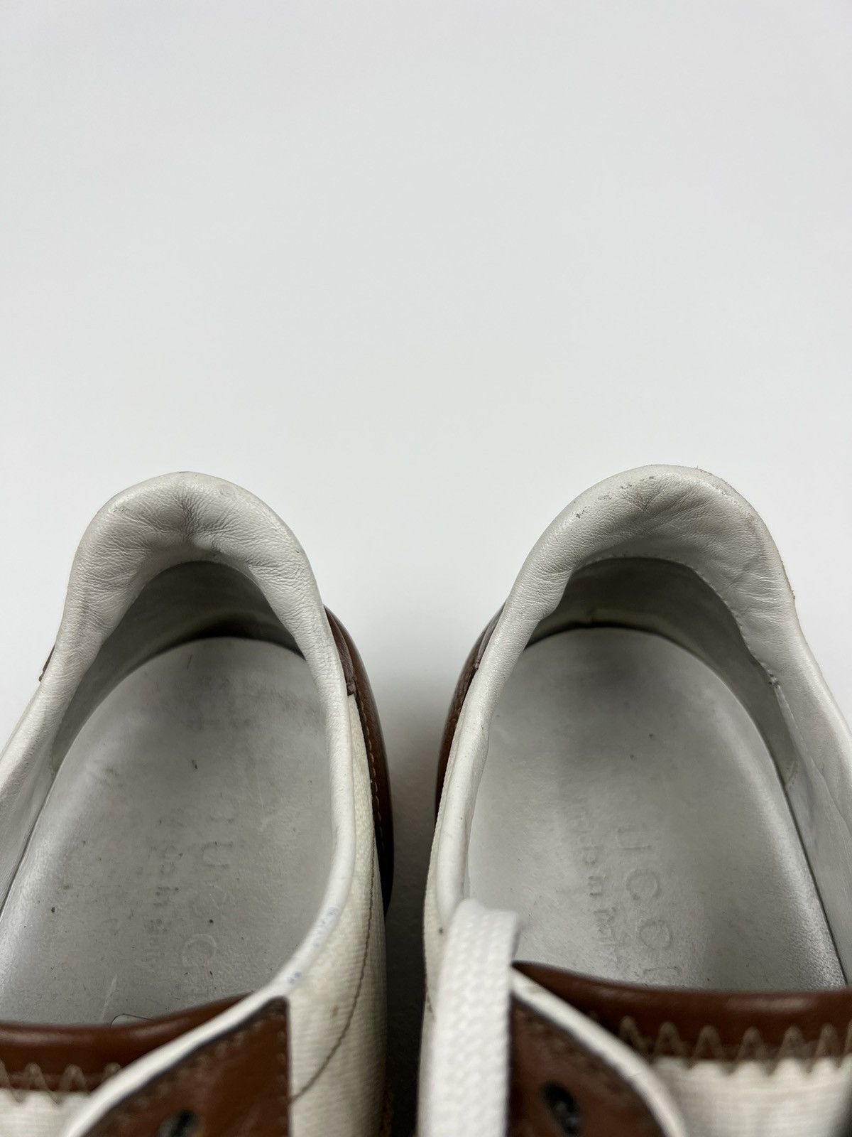 Gucci GUCCI Sneakers Low Top Shoes GG Monogram Web Stripe White Size US 7.5 / EU 40-41 - 14 Thumbnail