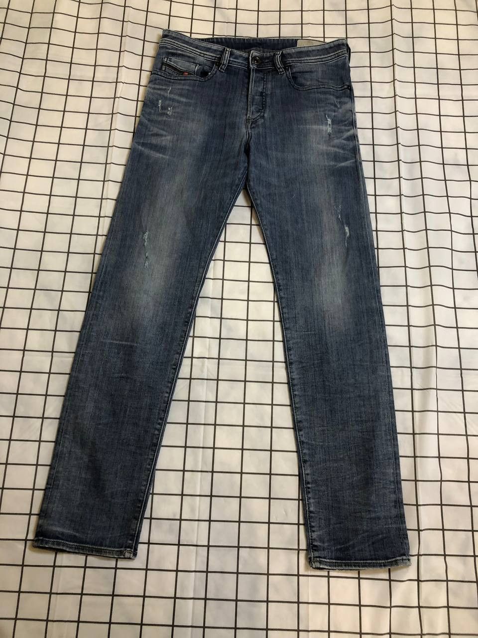 Diesel Diesel Mens Denim Jeans Blue Slim Fit Pants Trousers BNWOTS Size US 30 / EU 46 - 1 Thumbnail