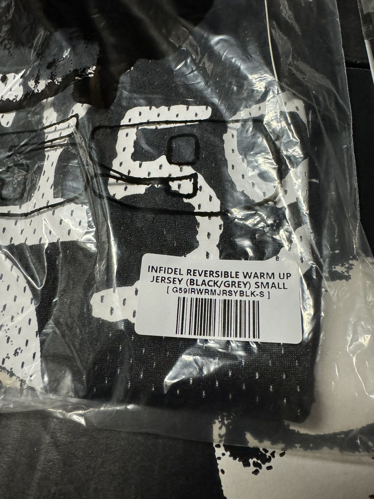 G59 Records $uicideboy$ G59 INFIDEL REVERSIBLE WARM UP JERSEY + cutter Size US S / EU 44-46 / 1 - 7 Thumbnail