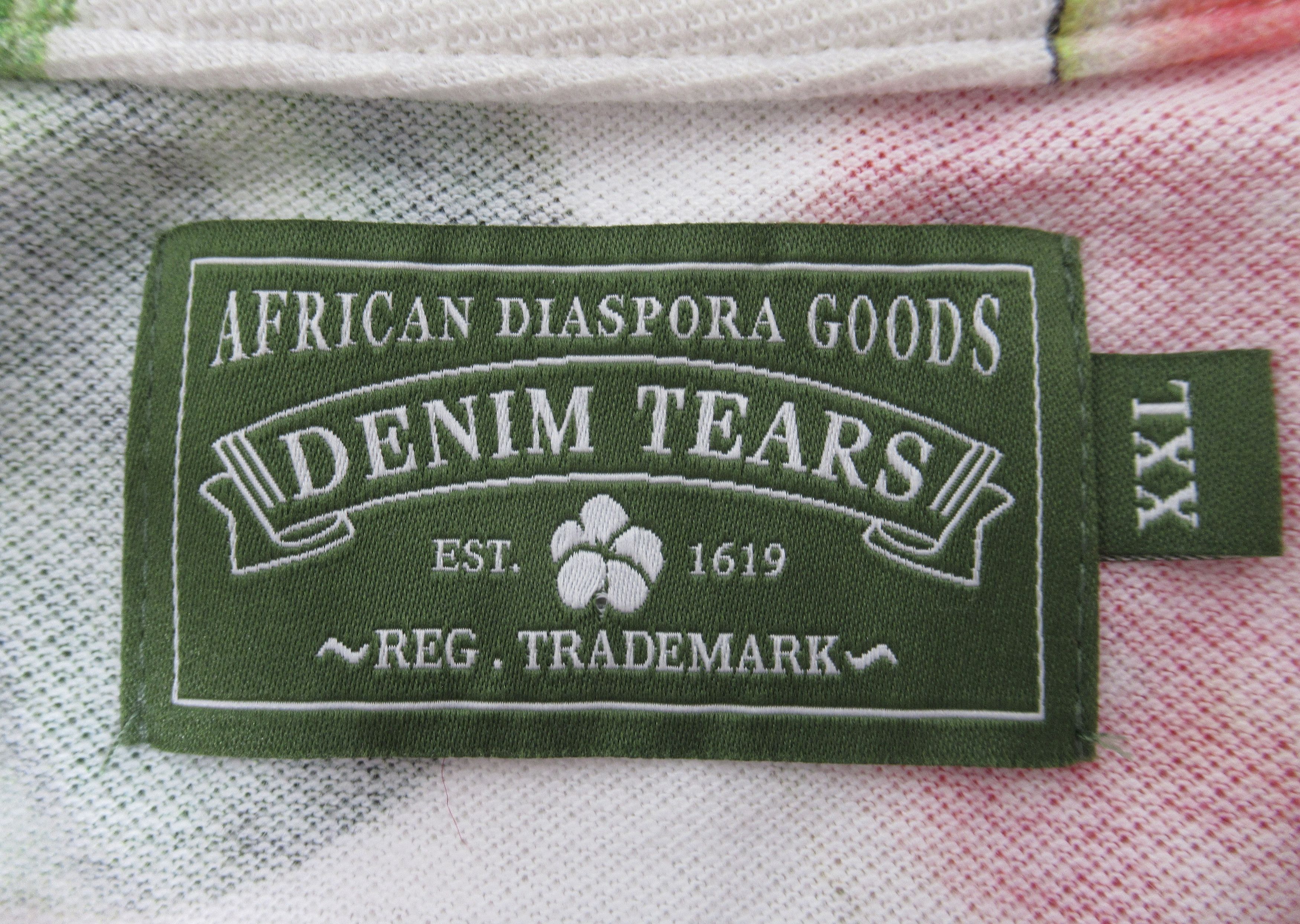 DENIM TEARS Denim Tears Men's Watermelon Polo Multicolor Size XXL Size US XXL / EU 58 / 5 - 6 Thumbnail