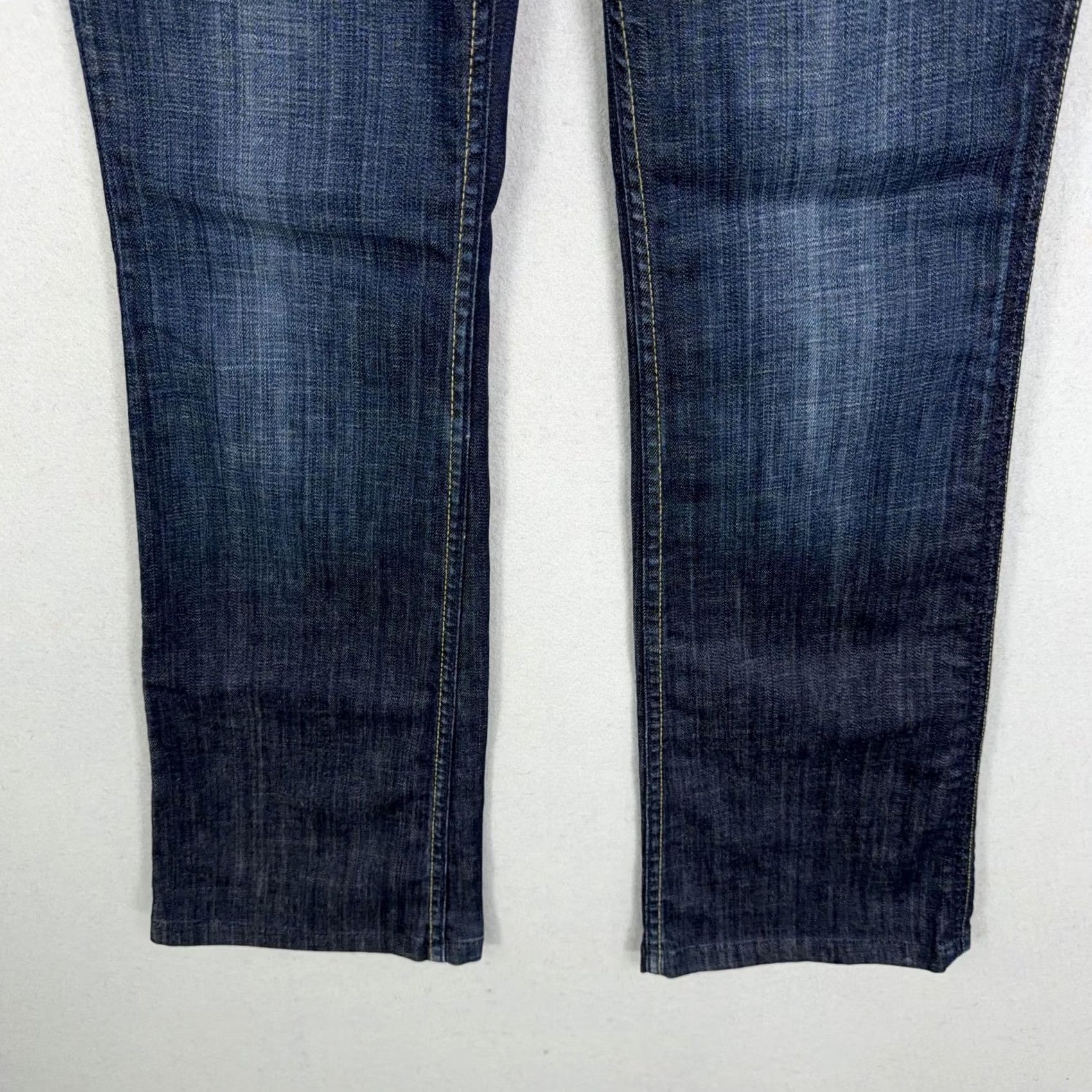 Hudson Hudson Womens 28 Bootcut Jeans Denim Blue 5-Pocket Regular Low Rise Stretch USA Made Y2K Size 28" / US 6 / IT 42 - 3 Thumbnail