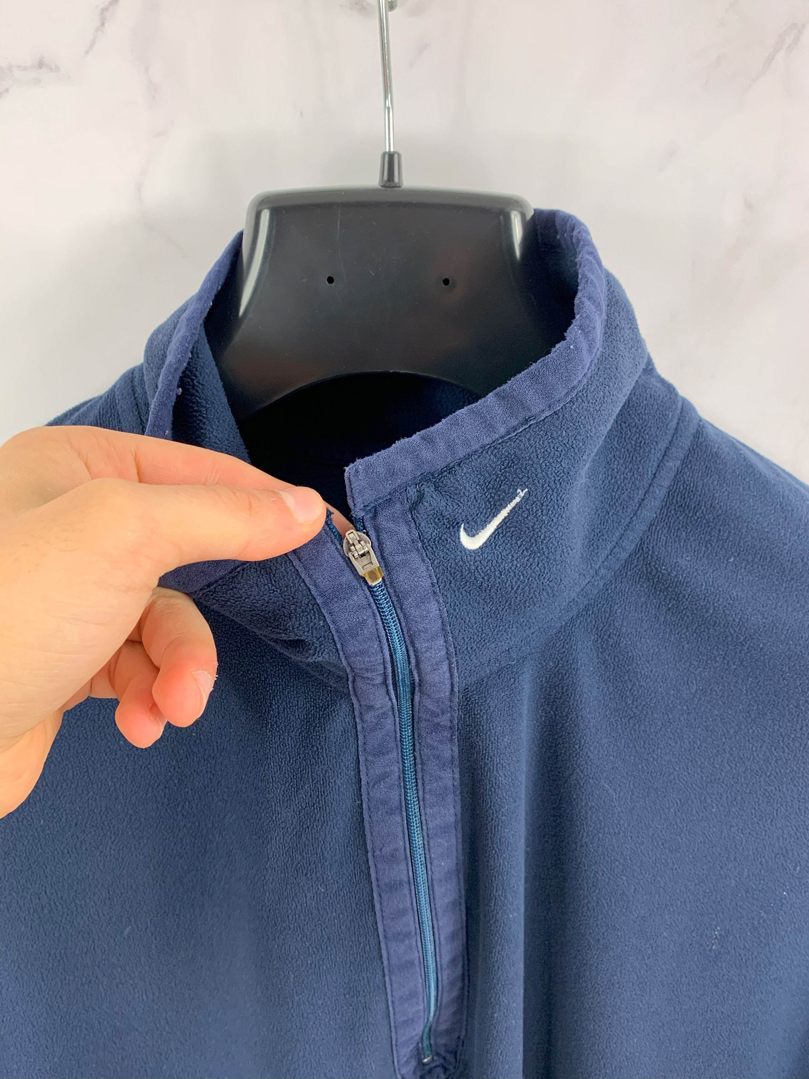 Nike Vintage Nike Fleece Jacket Outdoors Size XL Size US XL / EU 56 / 4 - 15 Thumbnail