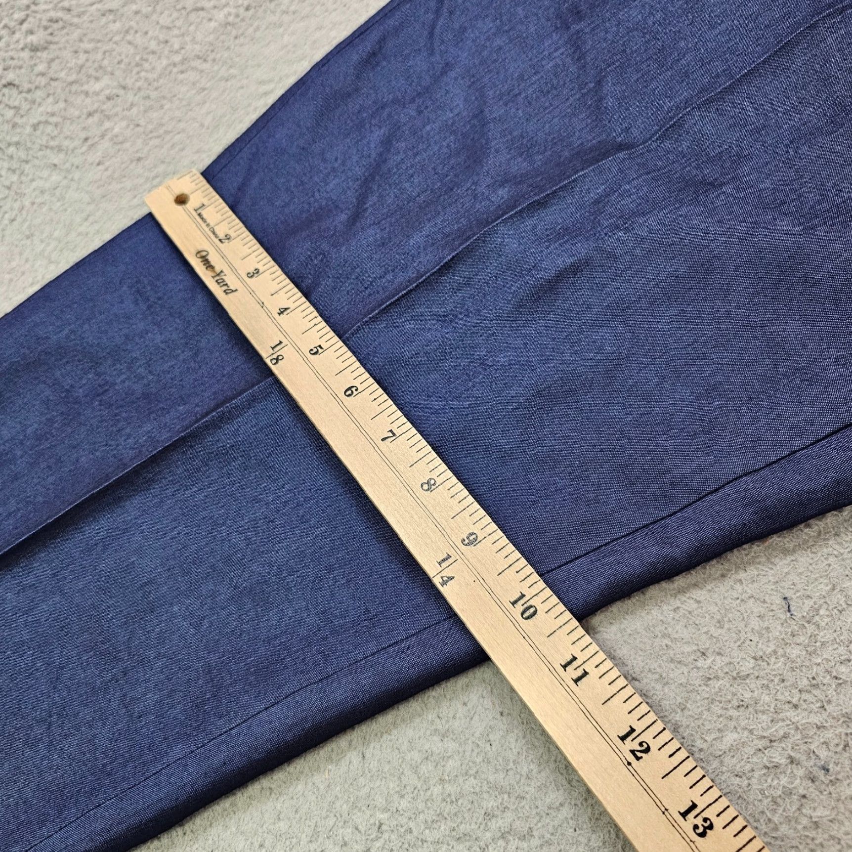 Ralph Lauren Lauren Ralph Lauren Dress Pants Mens 36x28.5 Blue Sharkskin Pants Dress Size US 36 / EU 52 - 5 Thumbnail