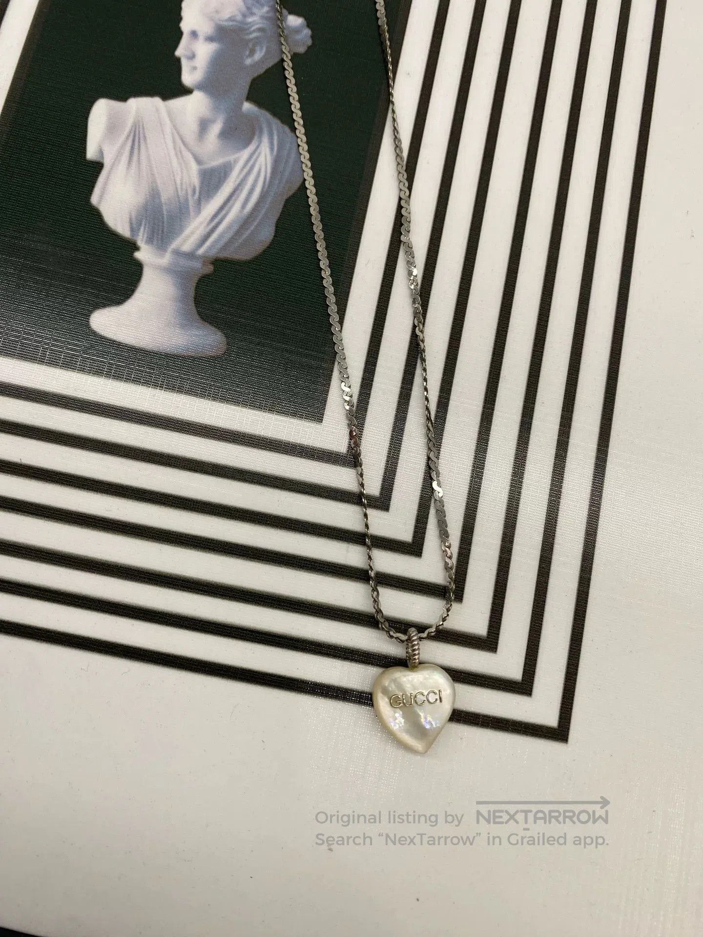 Gucci Gucci Heart Necklace 925 Silver. Size ONE SIZE - 6 Thumbnail