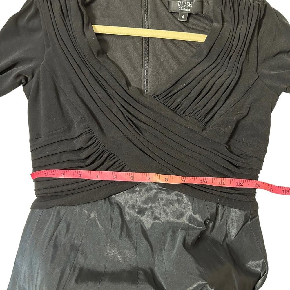 Designer Tadashi Shoji l Pleated A Line Skirt Dress Size 4 Size S / US 4 / IT 40 - 7 Thumbnail