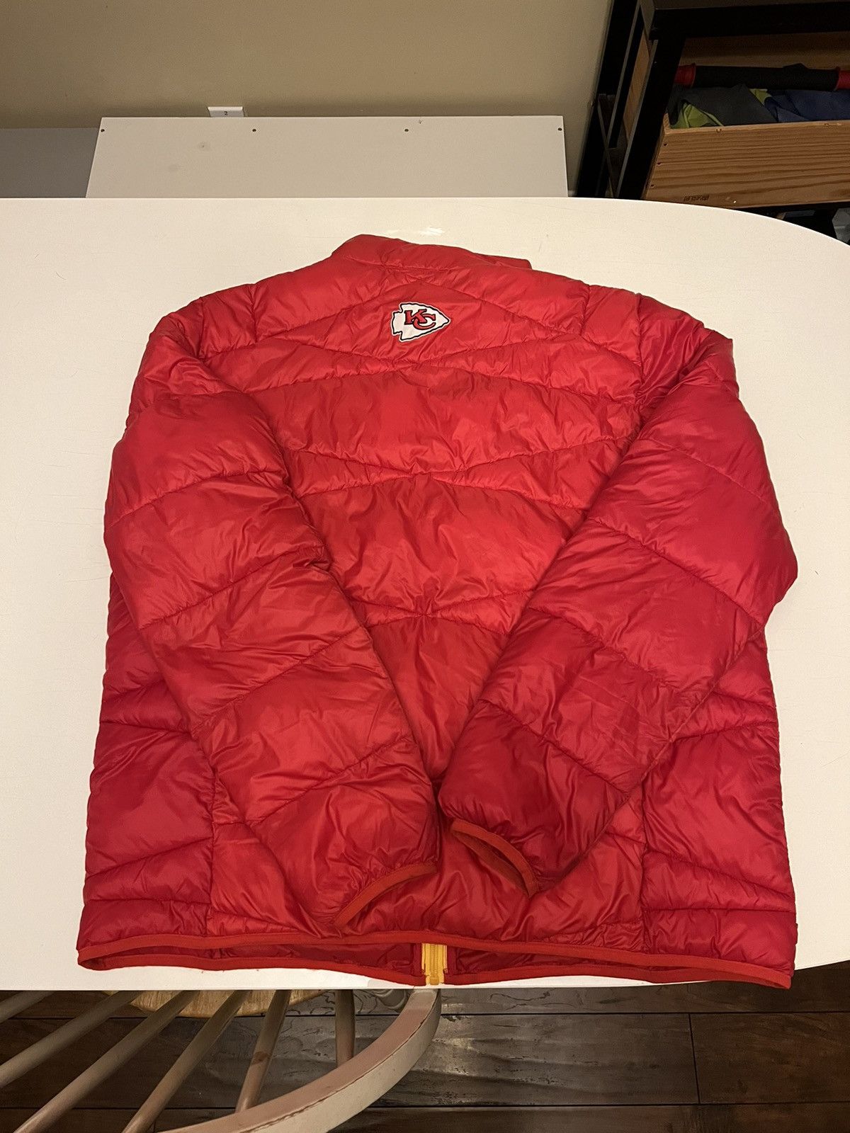 NFL Kansas City chiefs puffer jacket Size US XXL / EU 58 / 5 - 5 Thumbnail