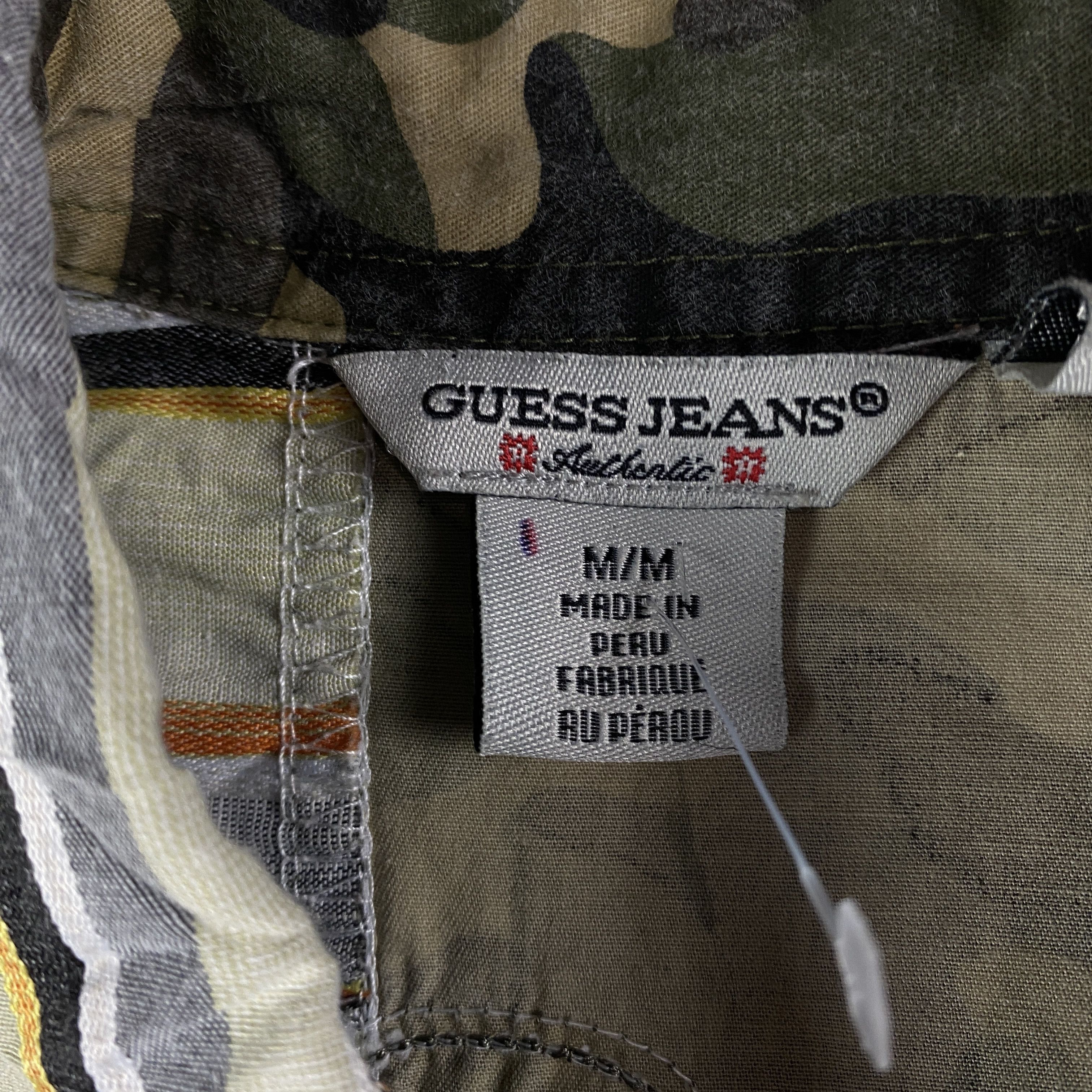 Guess Men’s Shirt Short Sleeve Guess Jeans Military Size M Size US M / EU 48-50 / 2 - 6 Thumbnail