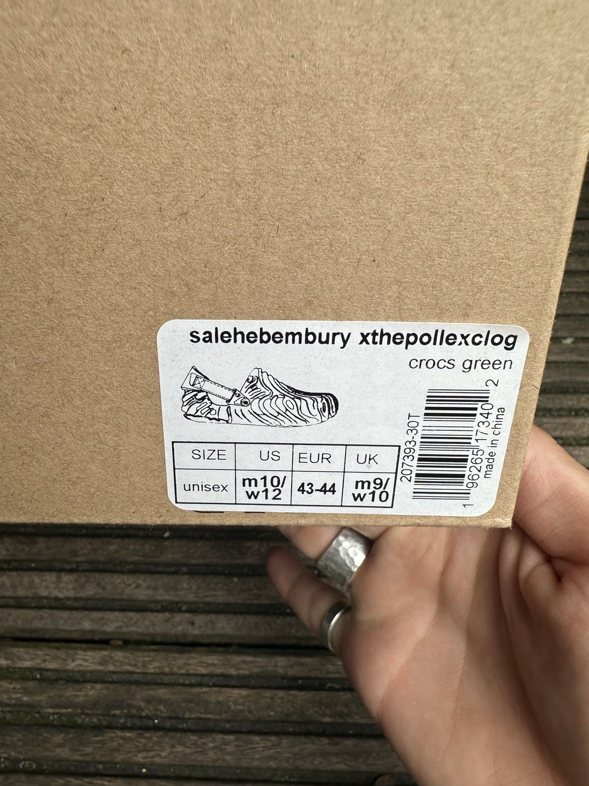 Crocs × Salehe Bembury Crocs Pollex Clog Salehe Bembury - Crocodile Size US 10 / EU 43 - 4 Thumbnail