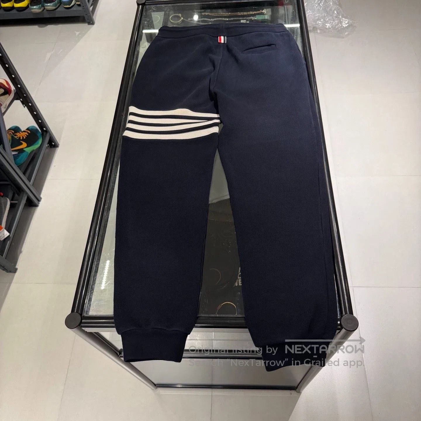 Thom Browne Thom Browne Classic Stripe Waffle Pants. Size US 26 / EU 42 - 4 Thumbnail